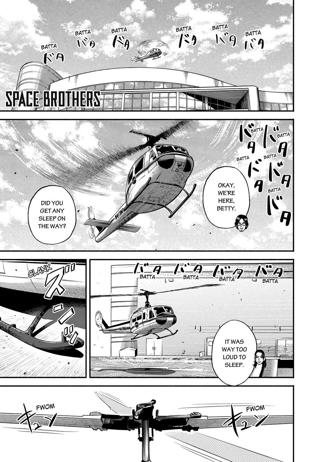 Uchuu Kyoudai Chapter 349 page 1 - Chapter 349