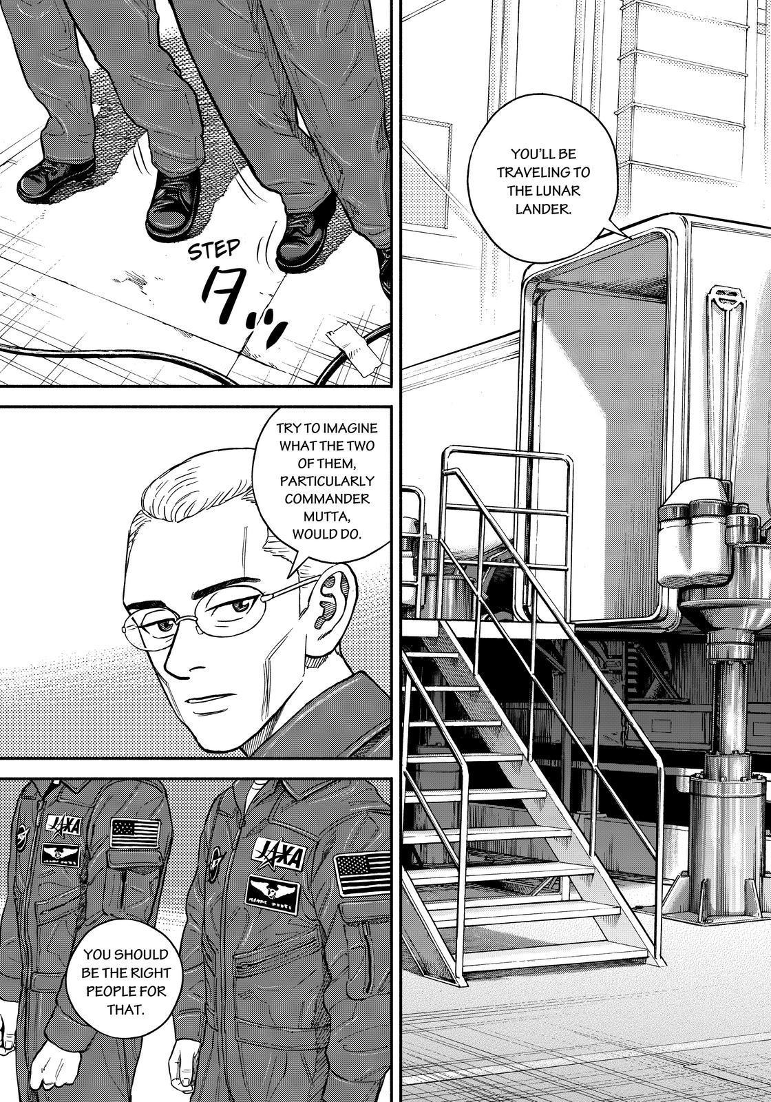 Uchuu Kyoudai Chapter 349 page 19 - Chapter 349
