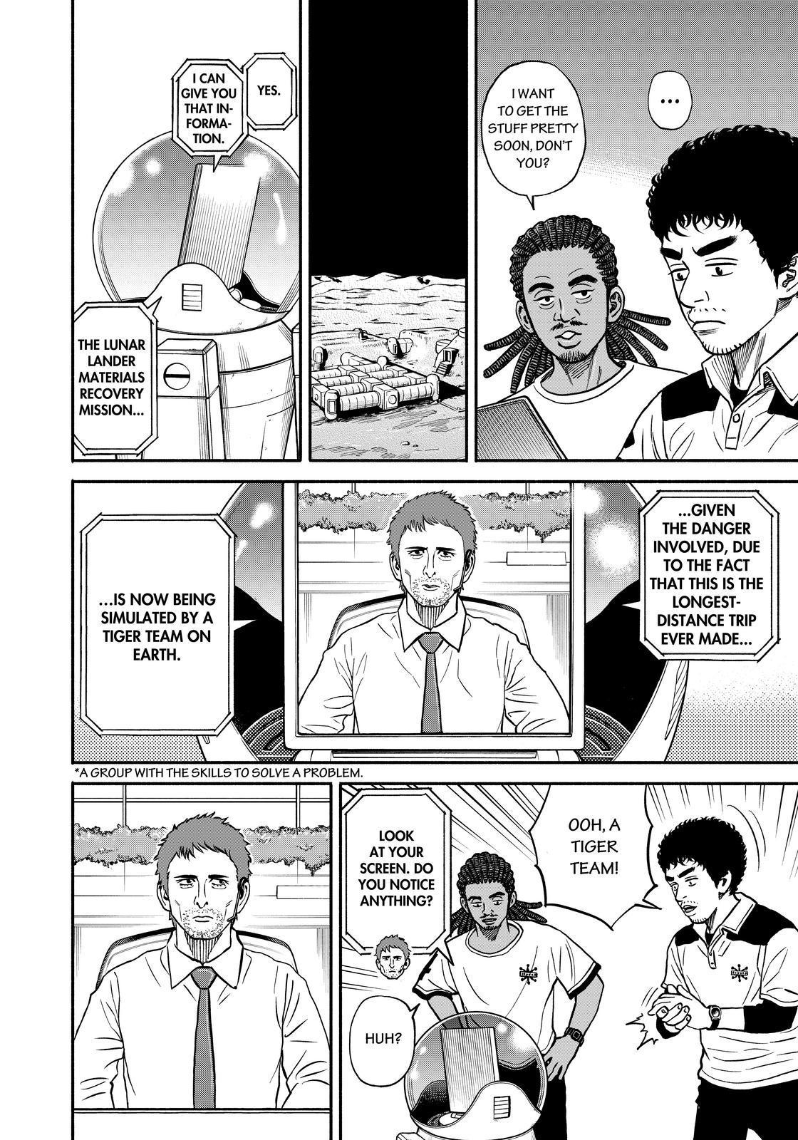 Uchuu Kyoudai Chapter 349 page 8 - Chapter 349
