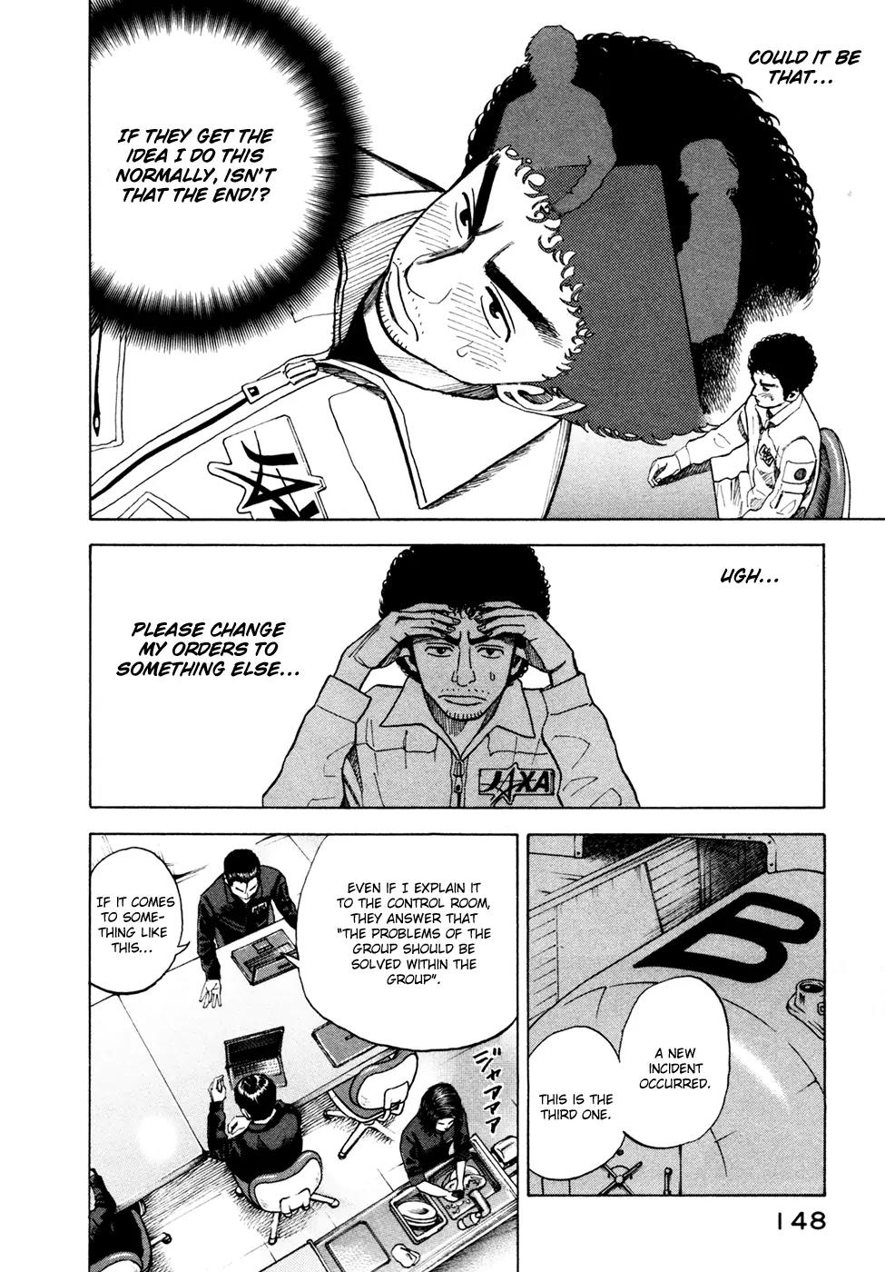 Uchuu Kyoudai Chapter 35 page 15 - Chapter 35 : Twisted Person
