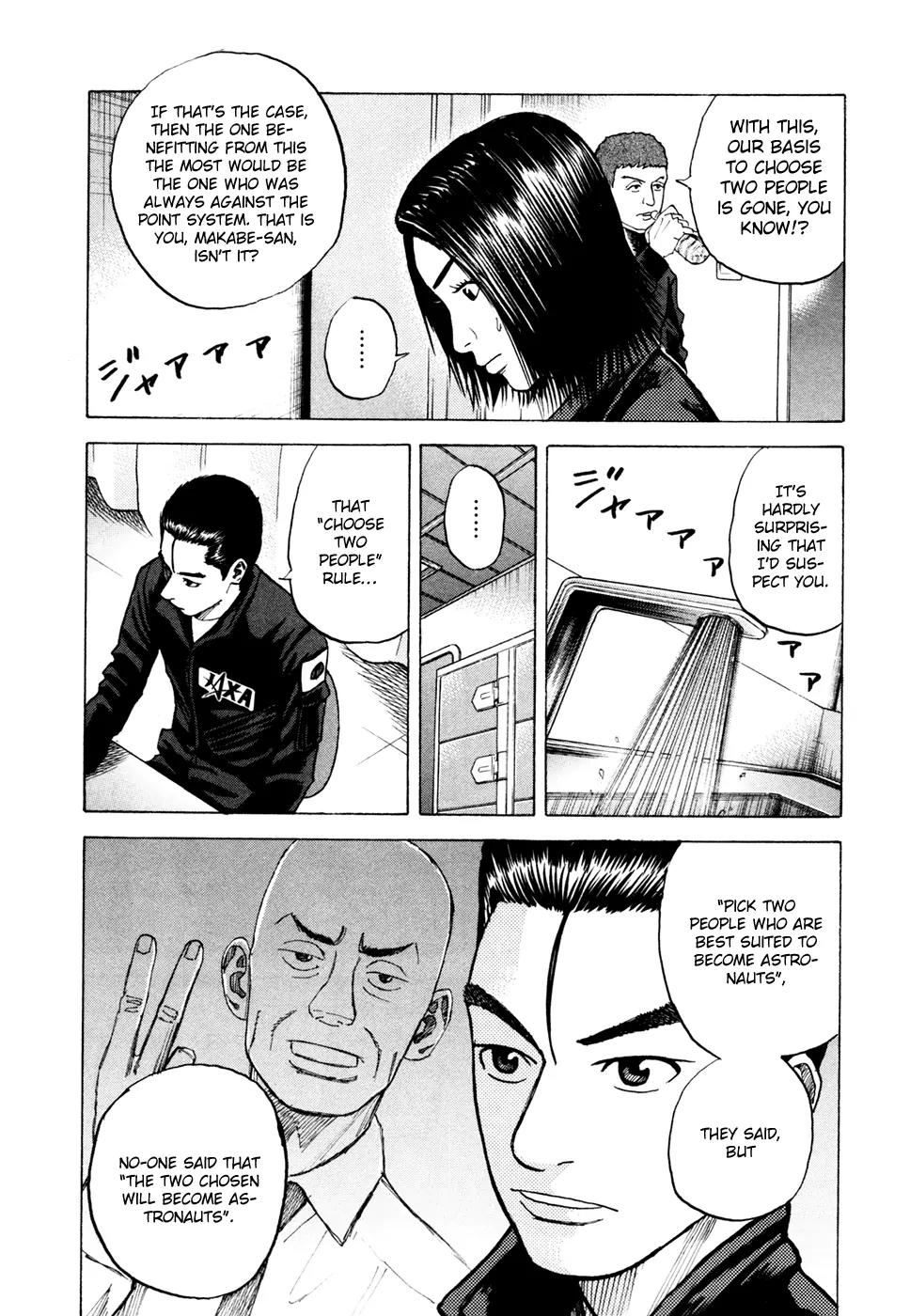 Uchuu Kyoudai Chapter 35 page 17 - Chapter 35 : Twisted Person