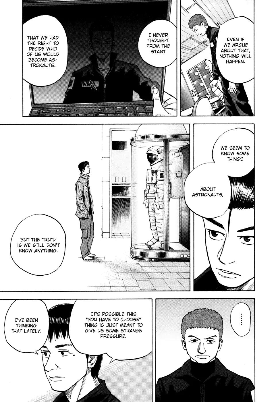 Uchuu Kyoudai Chapter 35 page 18 - Chapter 35 : Twisted Person