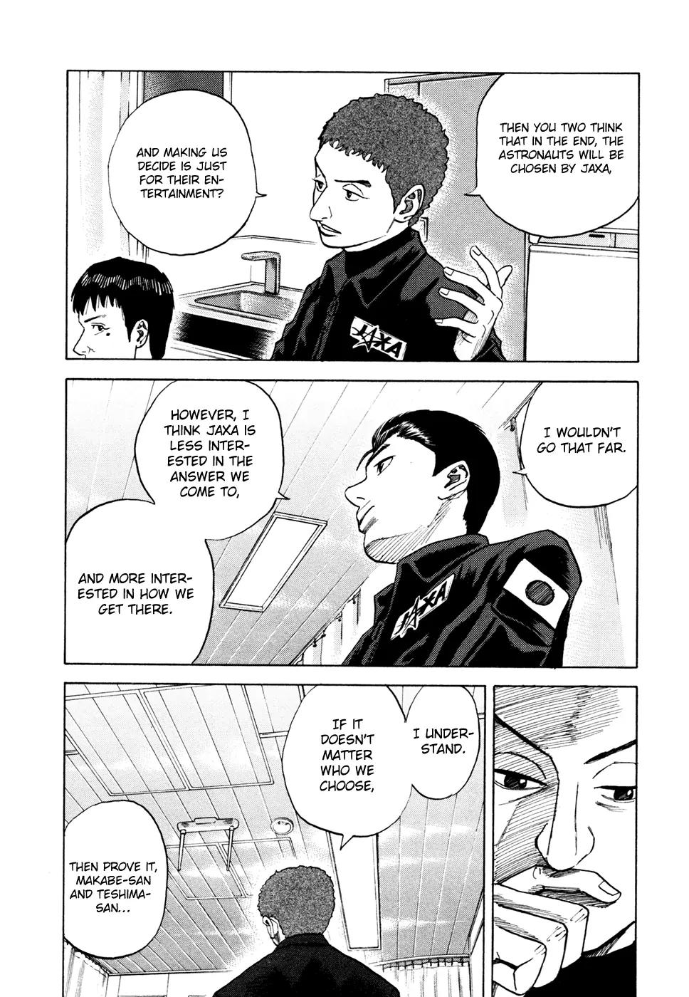 Uchuu Kyoudai Chapter 35 page 19 - Chapter 35 : Twisted Person