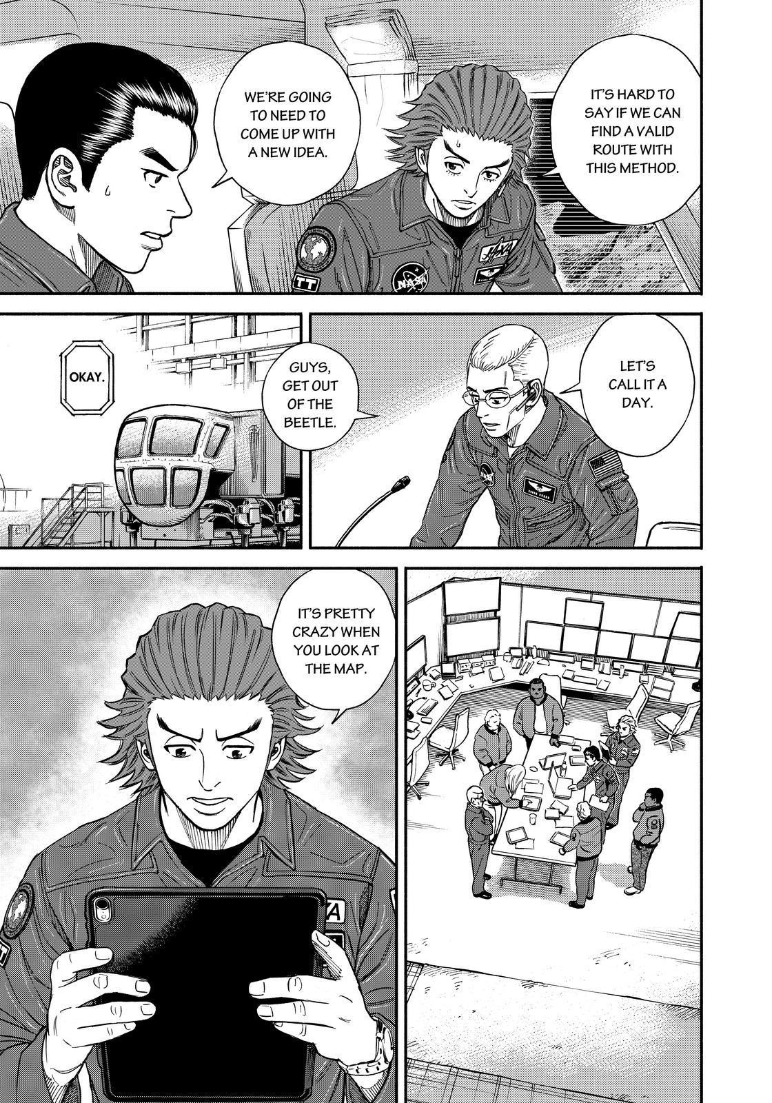 Uchuu Kyoudai Chapter 350 page 17 - Chapter 350