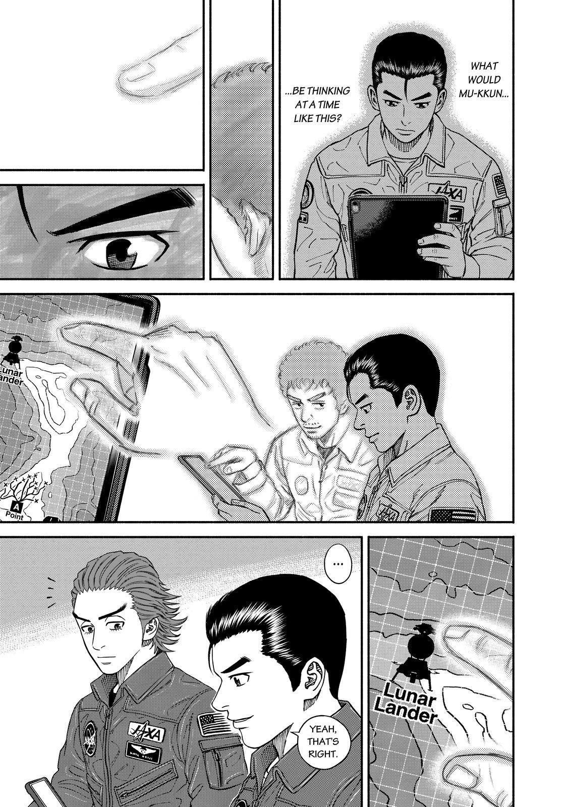 Uchuu Kyoudai Chapter 350 page 19 - Chapter 350