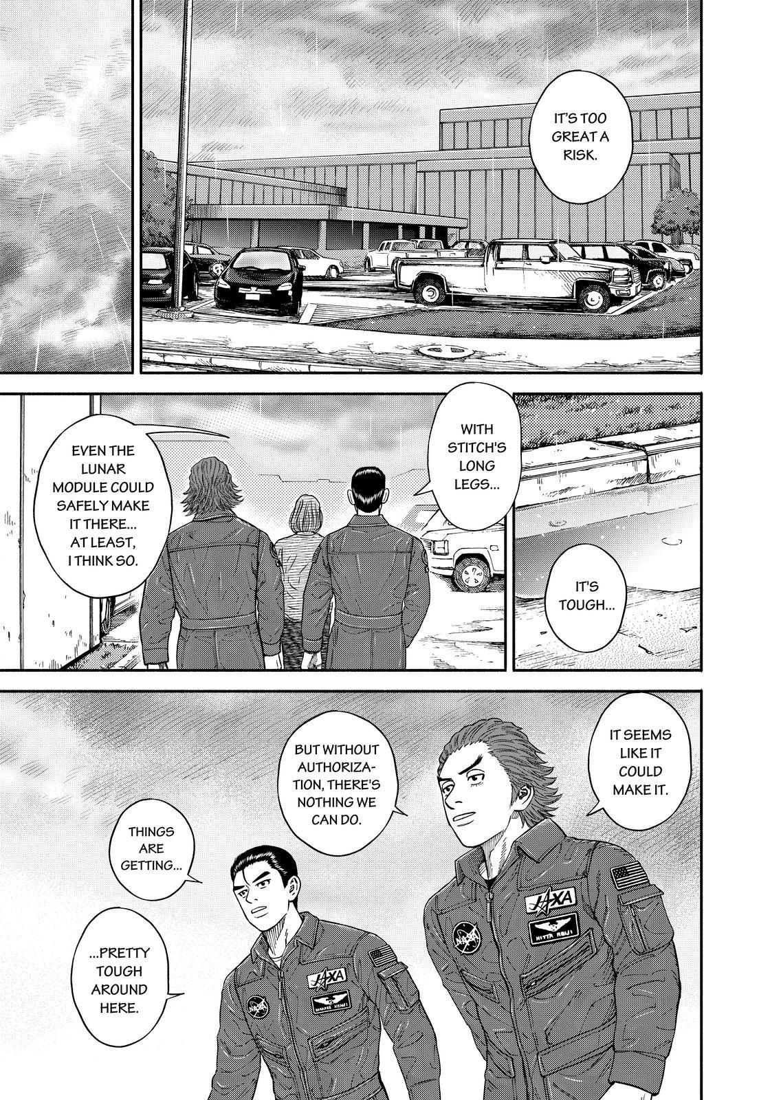 Uchuu Kyoudai Chapter 351 page 11 - Chapter 351