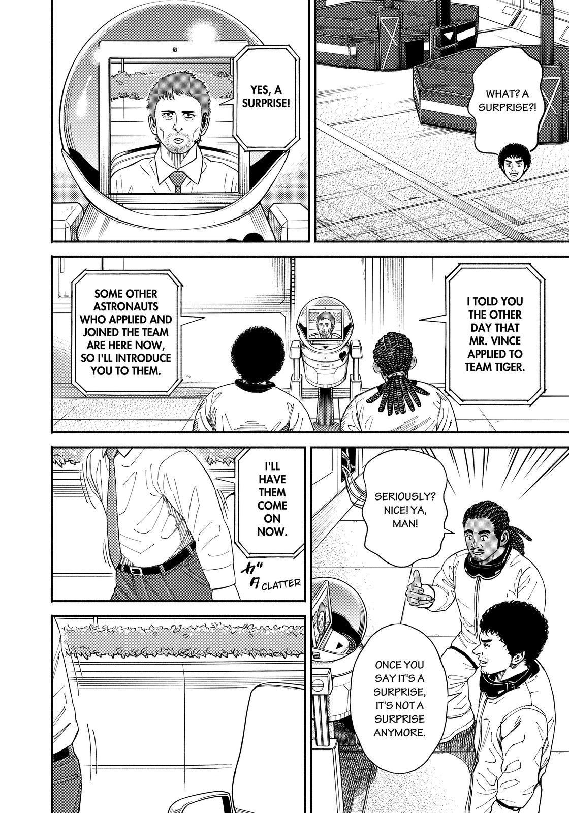 Uchuu Kyoudai Chapter 351 page 14 - Chapter 351