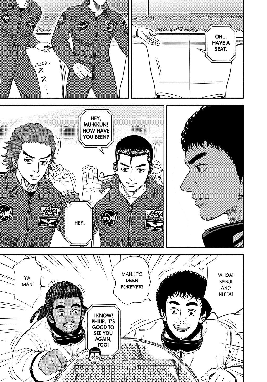 Uchuu Kyoudai Chapter 351 page 15 - Chapter 351