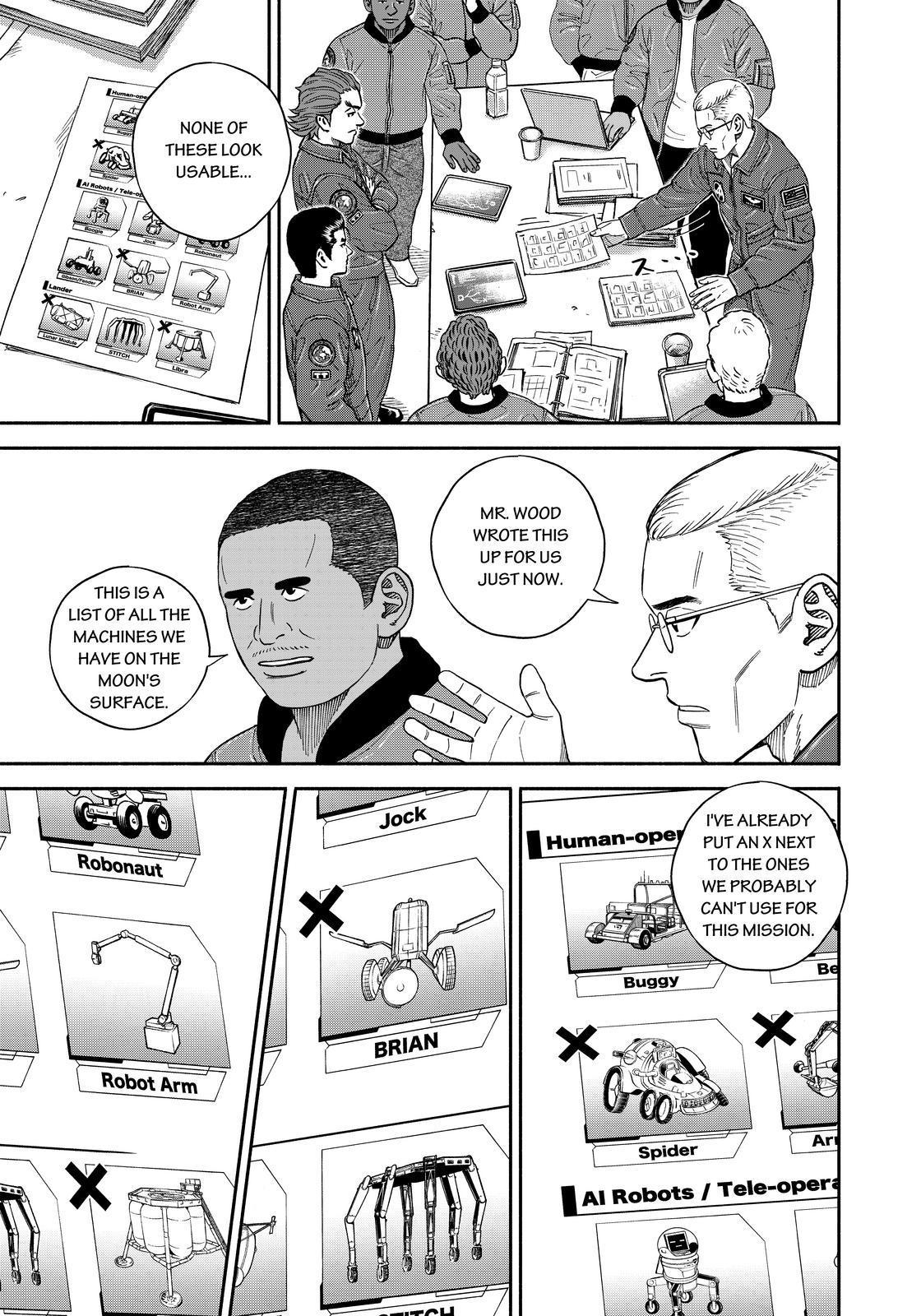Uchuu Kyoudai Chapter 351 page 7 - Chapter 351