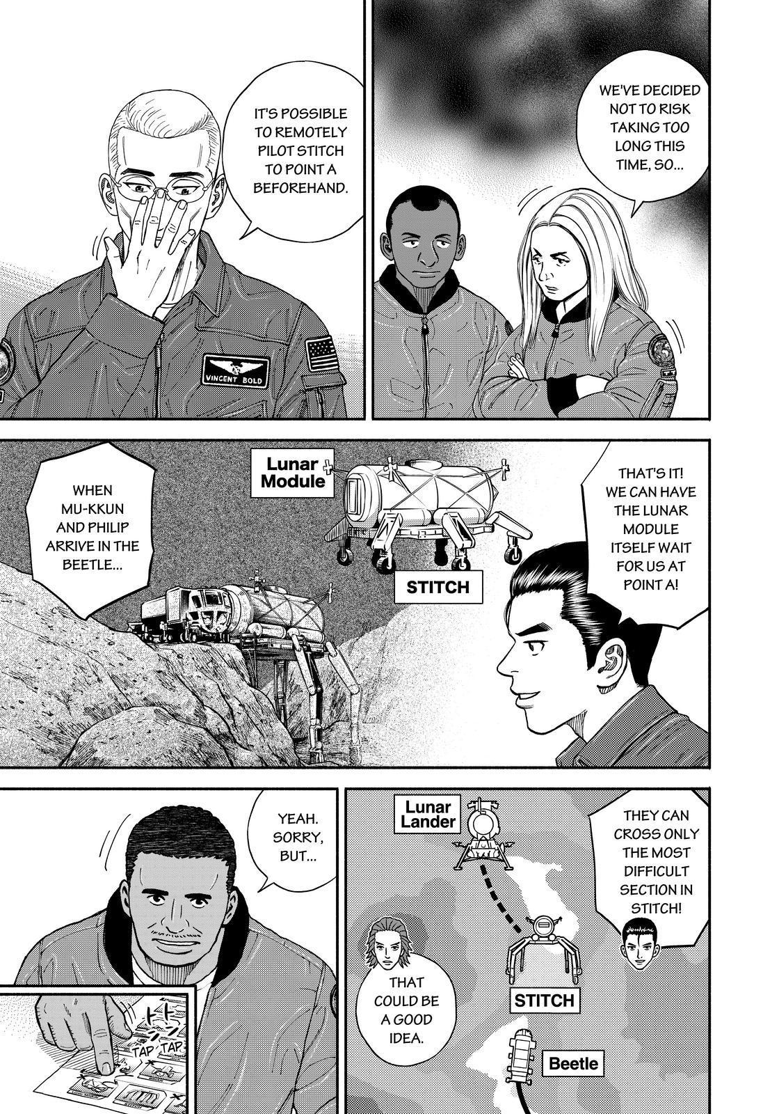 Uchuu Kyoudai Chapter 351 page 9 - Chapter 351