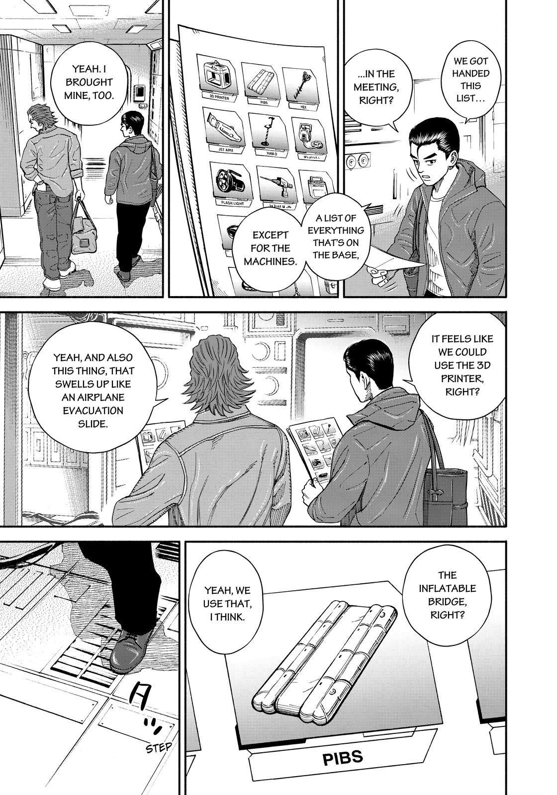 Uchuu Kyoudai Chapter 352 page 15 - Chapter 352