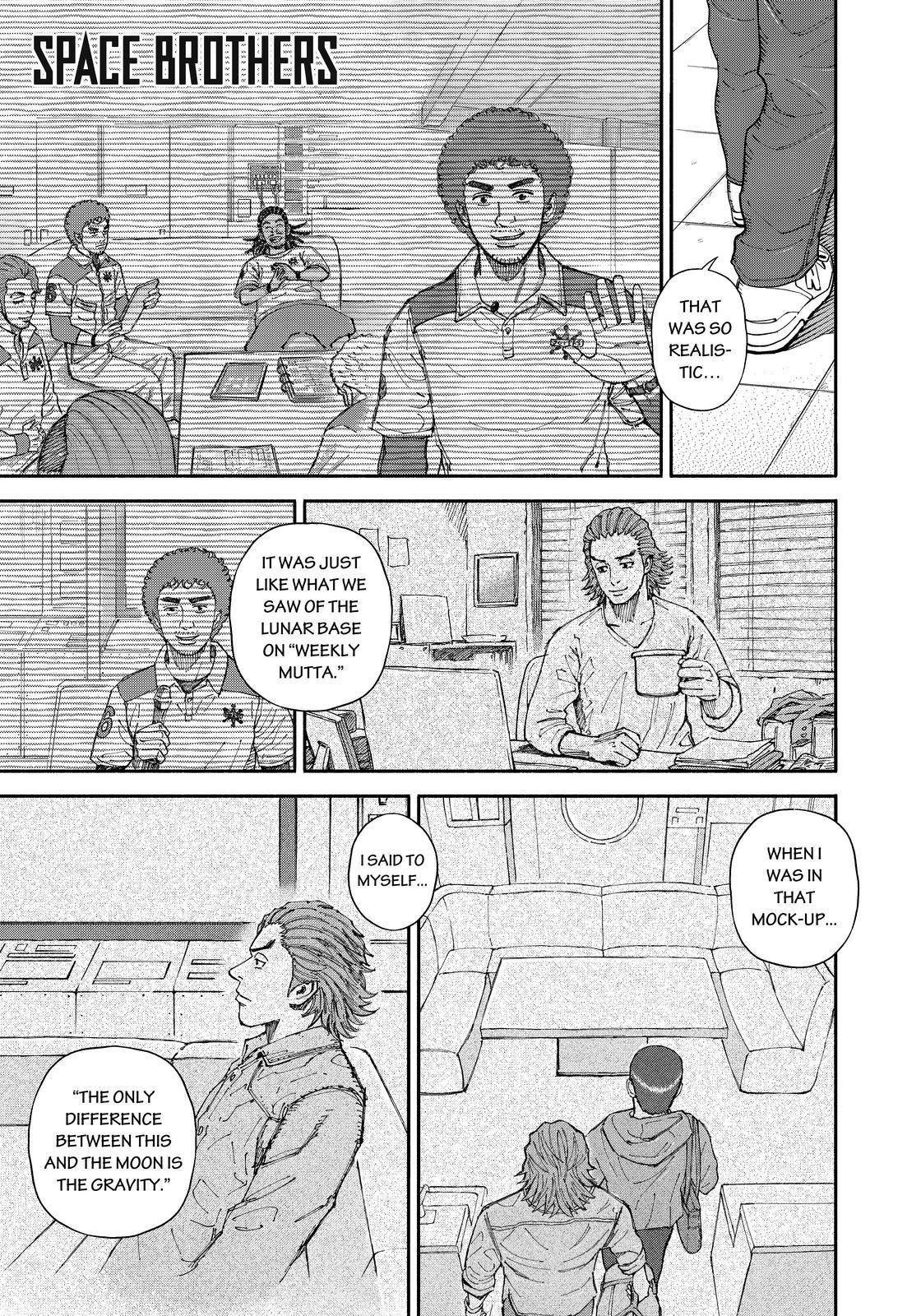 Uchuu Kyoudai Chapter 353 page 1 - Chapter 353