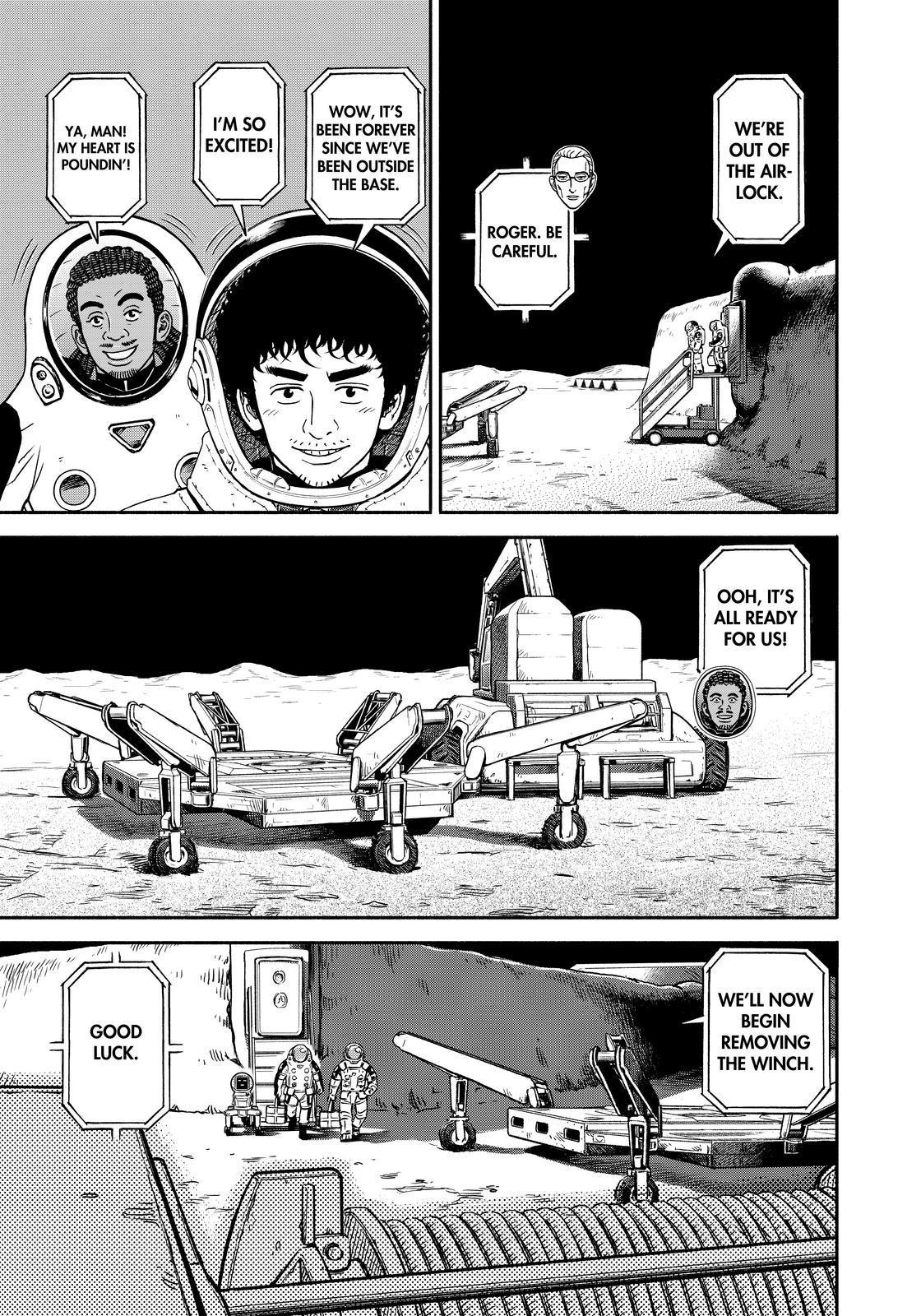 Uchuu Kyoudai Chapter 354 page 3 - Chapter 354