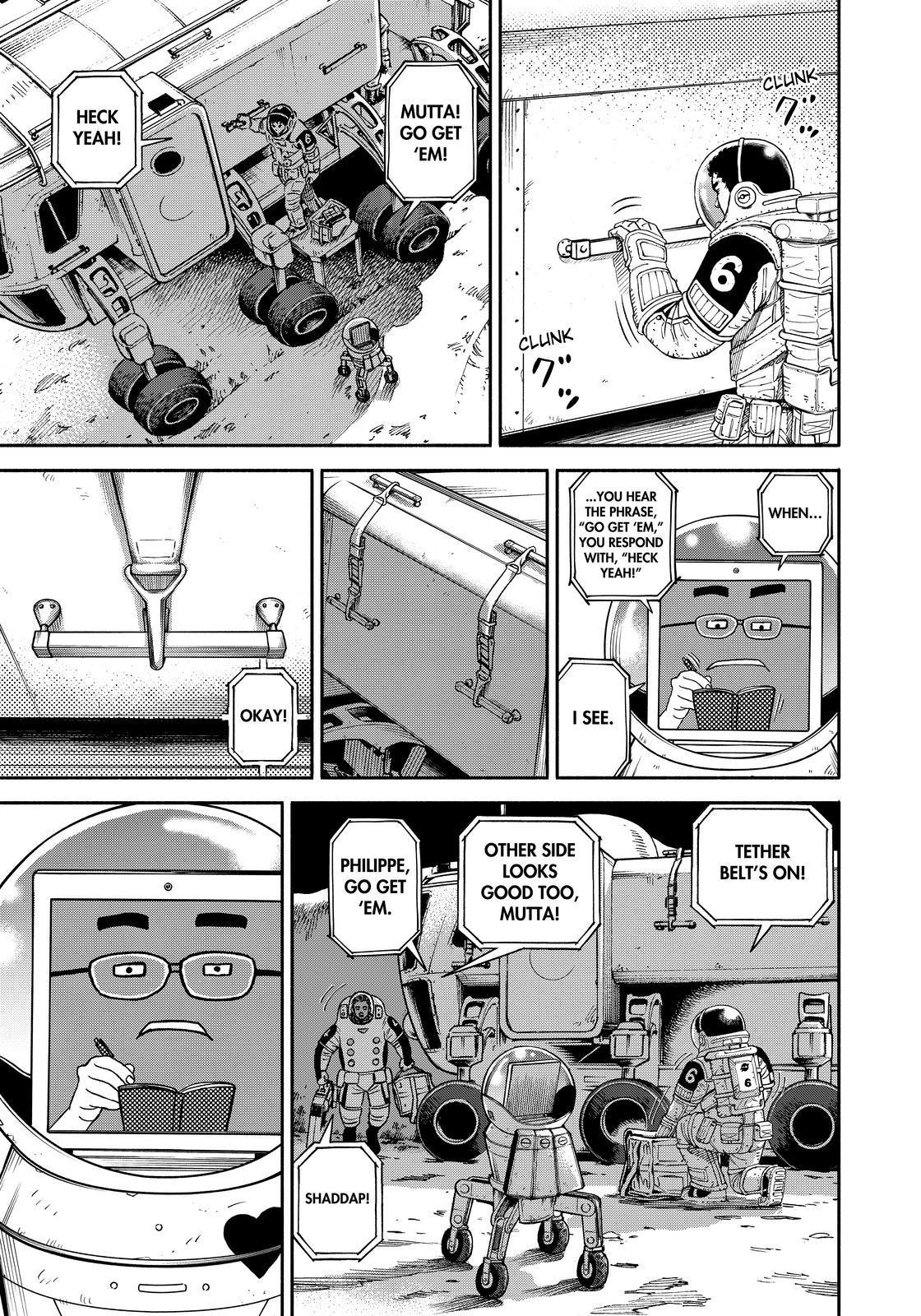 Uchuu Kyoudai Chapter 354 page 7 - Chapter 354