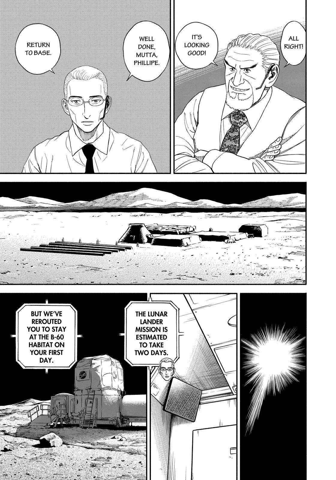 Uchuu Kyoudai Chapter 354 page 9 - Chapter 354