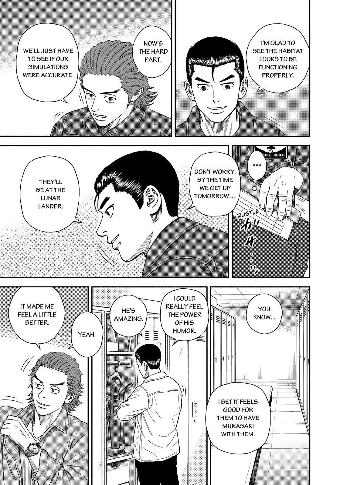 Uchuu Kyoudai Chapter 355 page 15 - Chapter 355