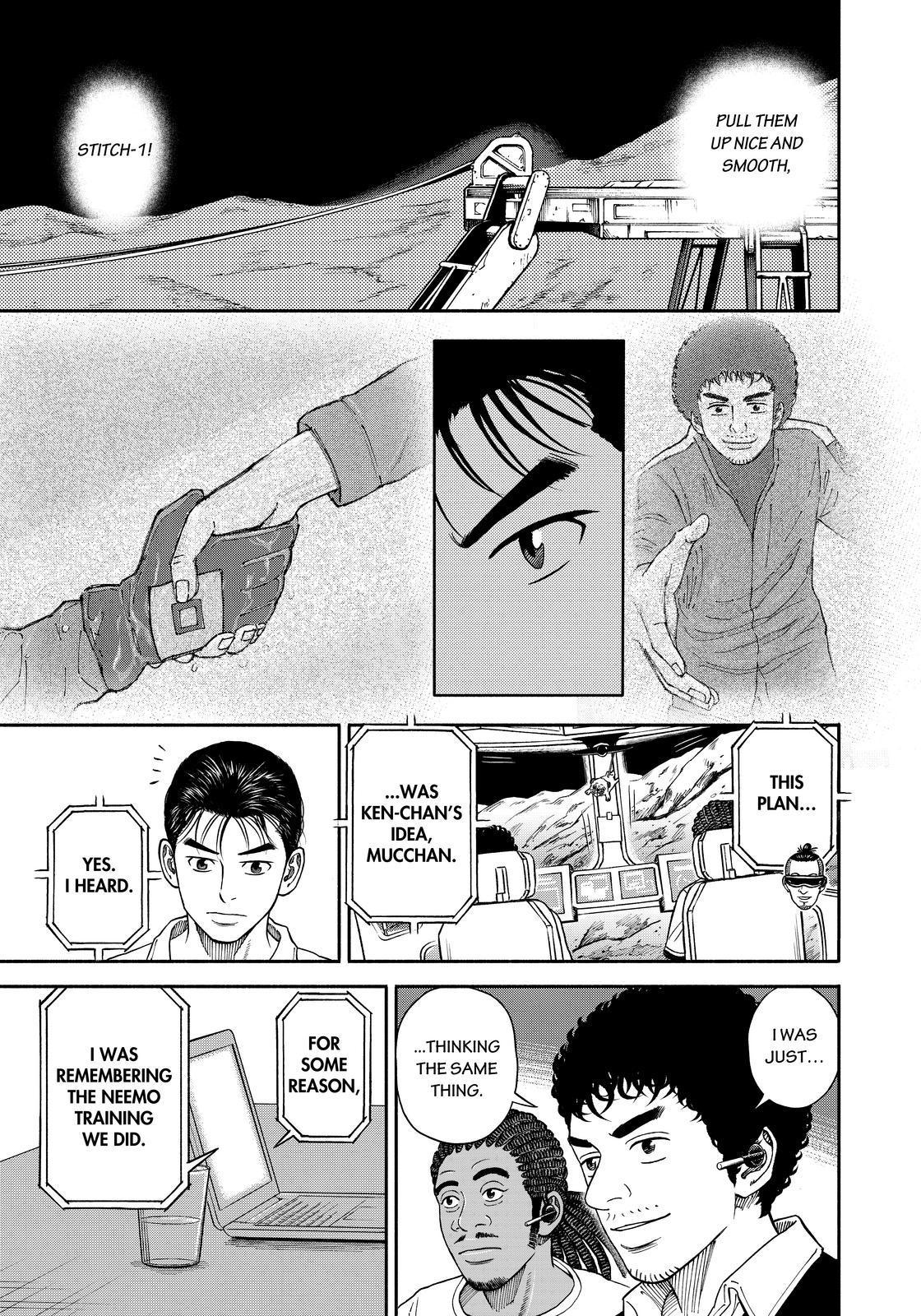Uchuu Kyoudai Chapter 356 page 19 - Chapter 356