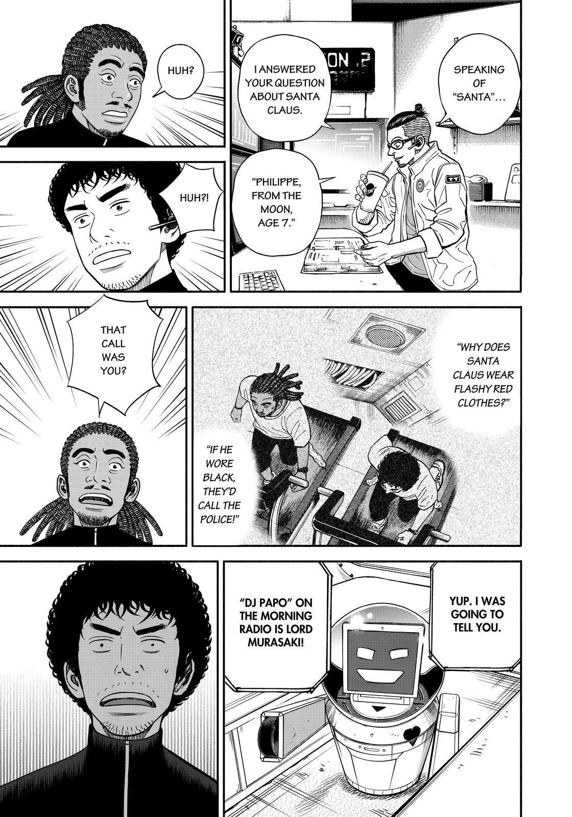 Uchuu Kyoudai Chapter 357 page 11 - Chapter 357