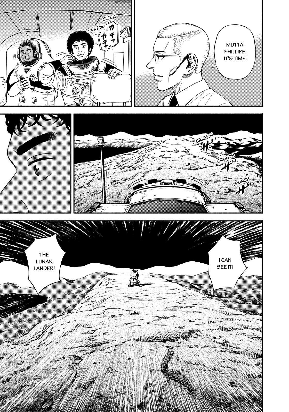 Uchuu Kyoudai Chapter 357 page 13 - Chapter 357