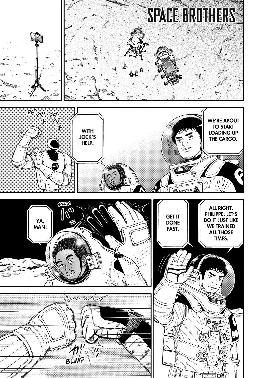 Uchuu Kyoudai Chapter 358 page 1 - Chapter 358
