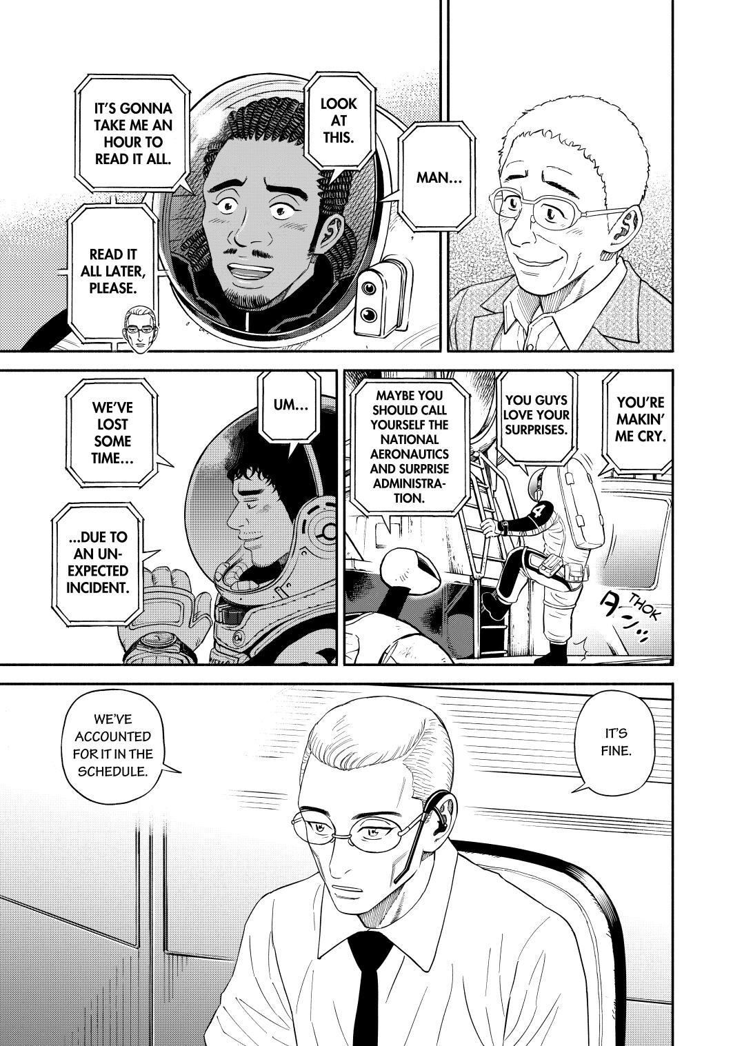 Uchuu Kyoudai Chapter 358 page 11 - Chapter 358
