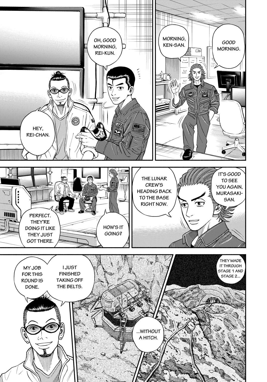 Uchuu Kyoudai Chapter 358 page 15 - Chapter 358
