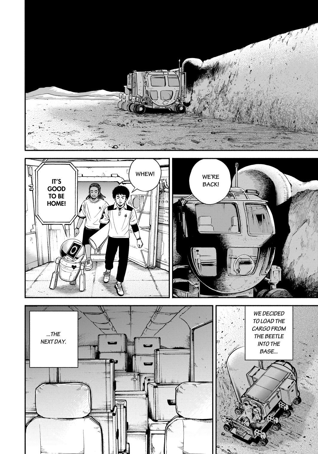 Uchuu Kyoudai Chapter 358 page 18 - Chapter 358