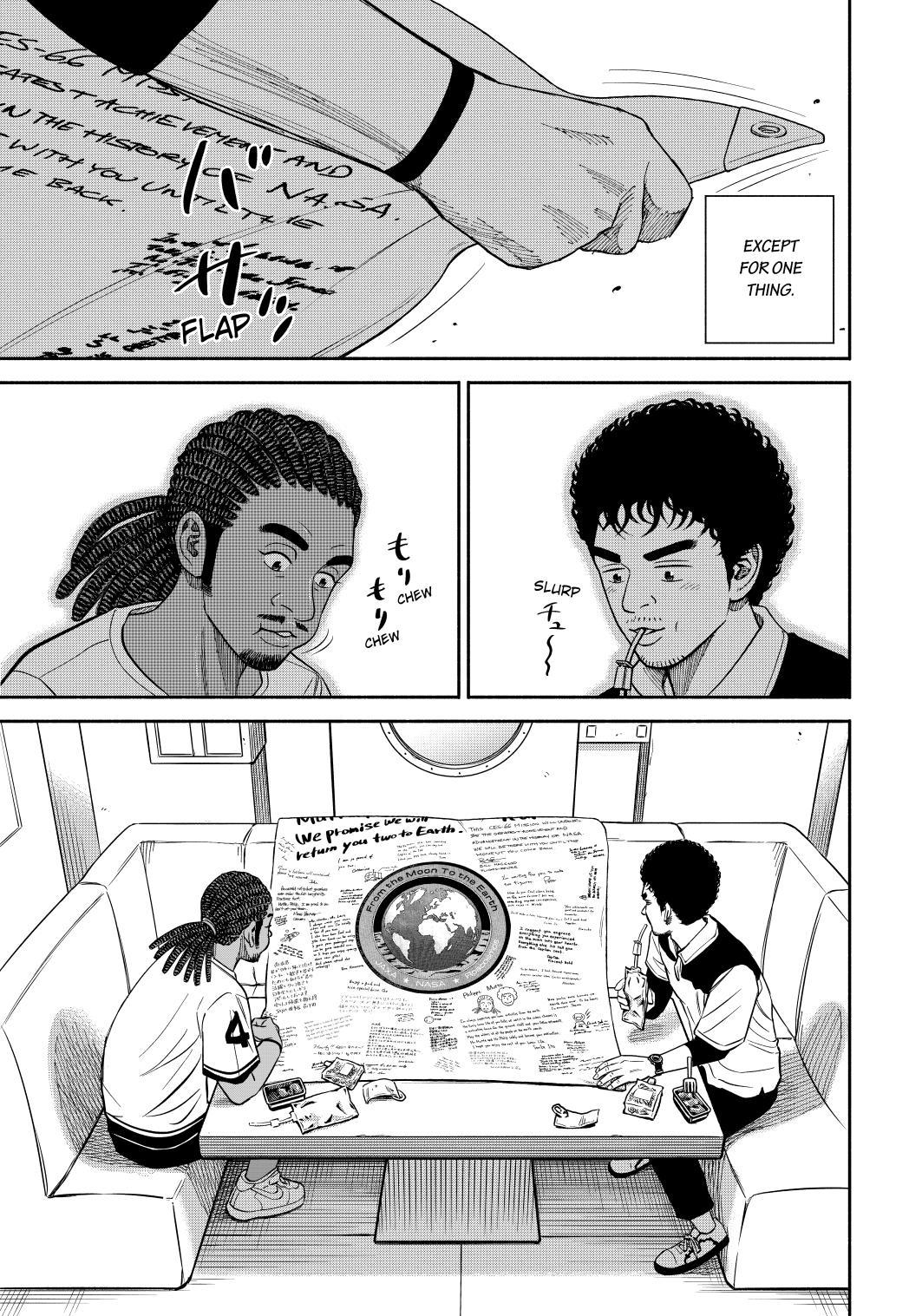 Uchuu Kyoudai Chapter 358 page 19 - Chapter 358