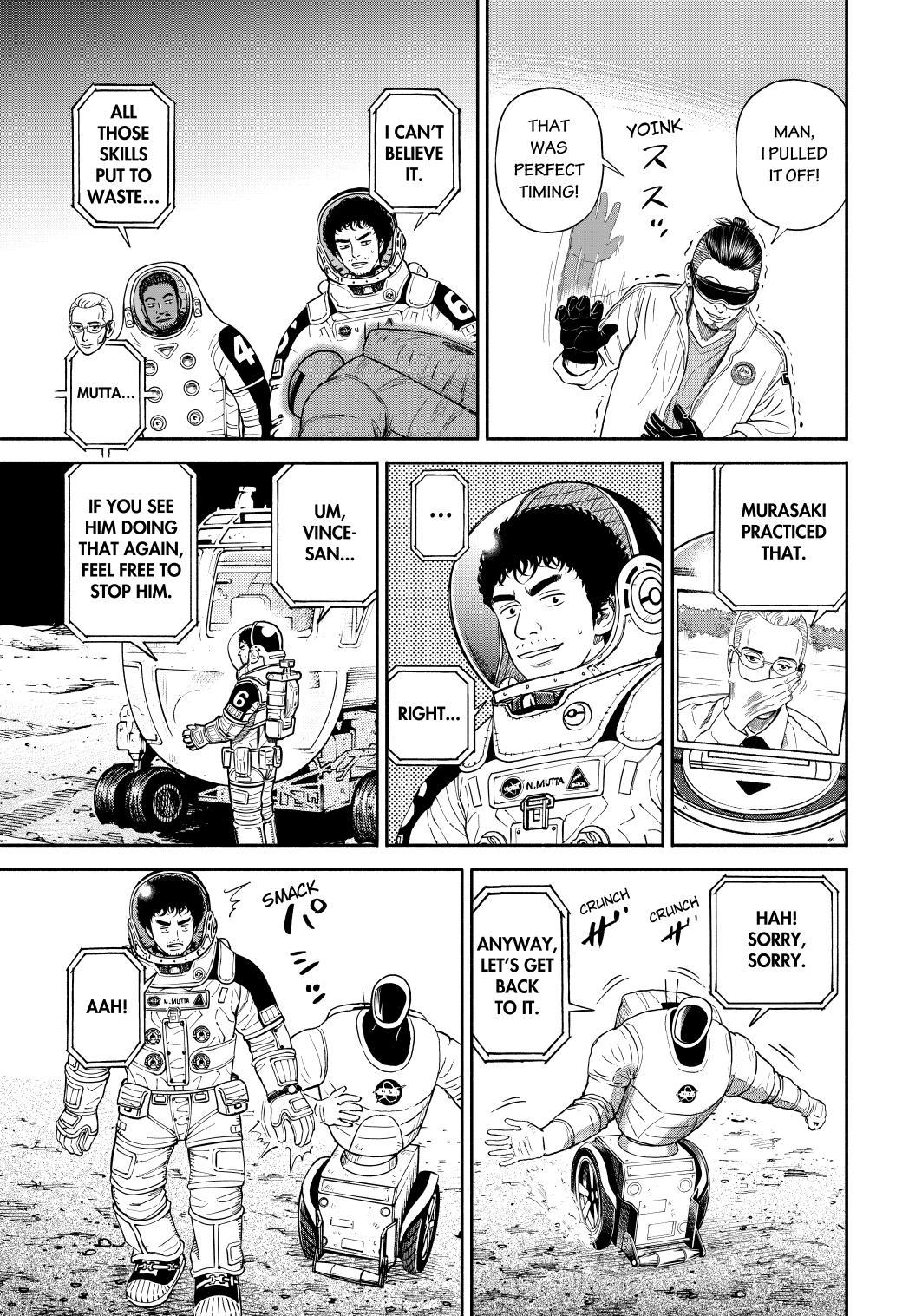 Uchuu Kyoudai Chapter 358 page 3 - Chapter 358