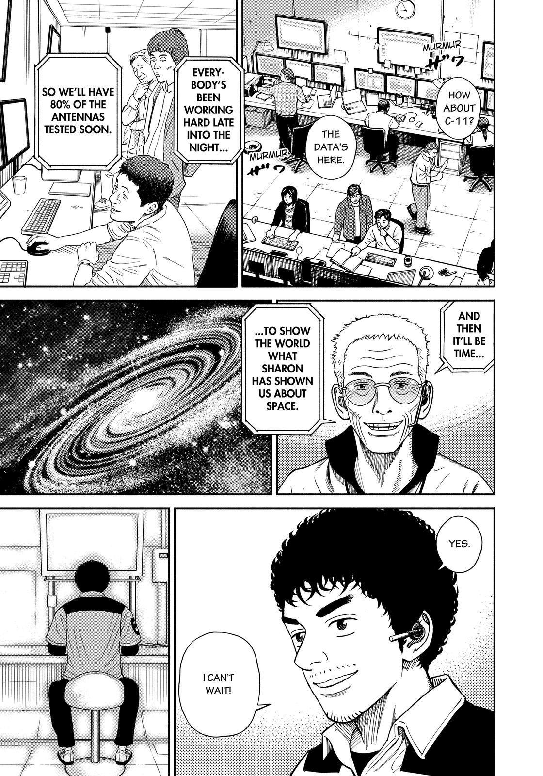 Uchuu Kyoudai Chapter 359 page 19 - Chapter 359