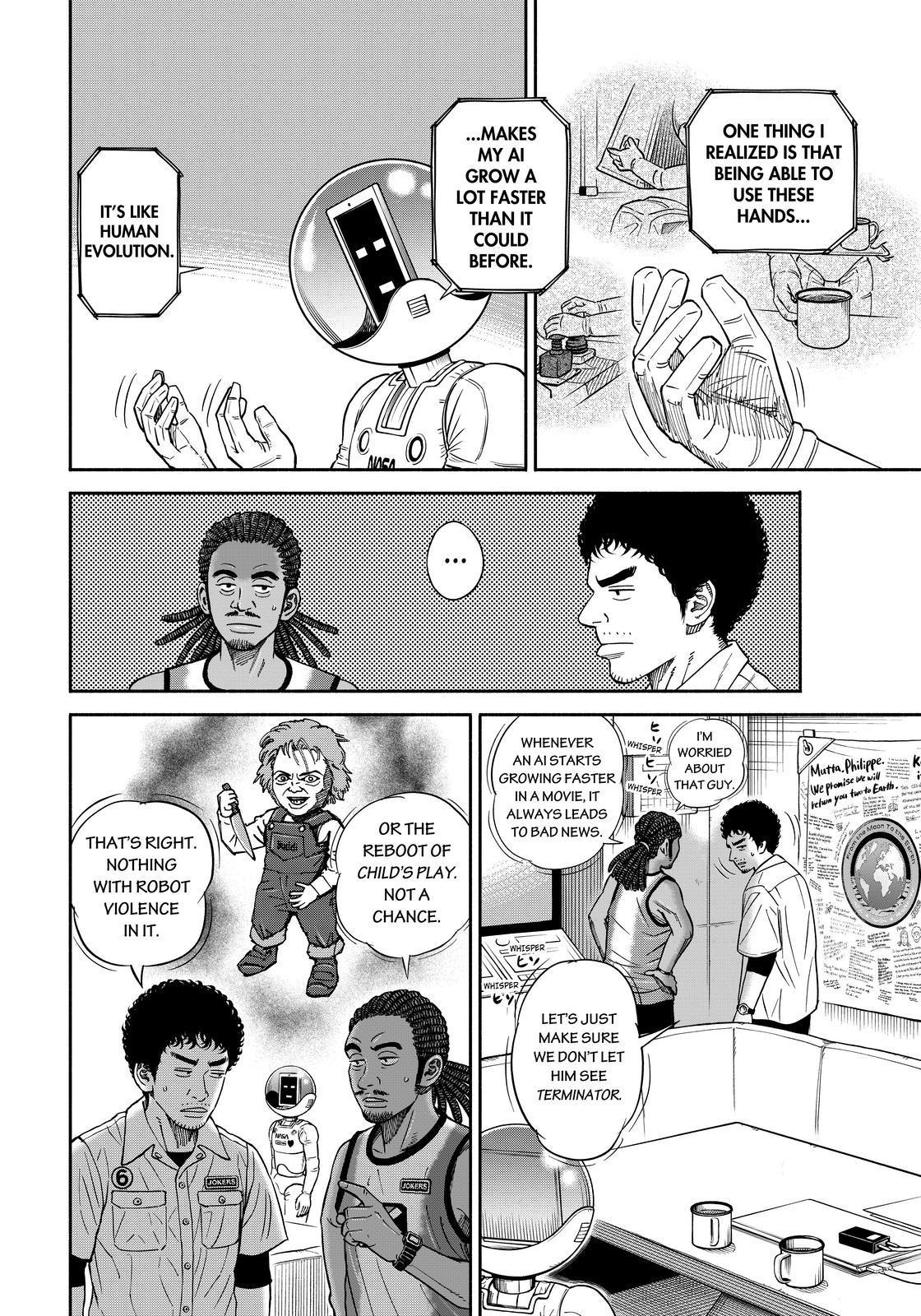 Uchuu Kyoudai Chapter 360 page 14 - Chapter 360