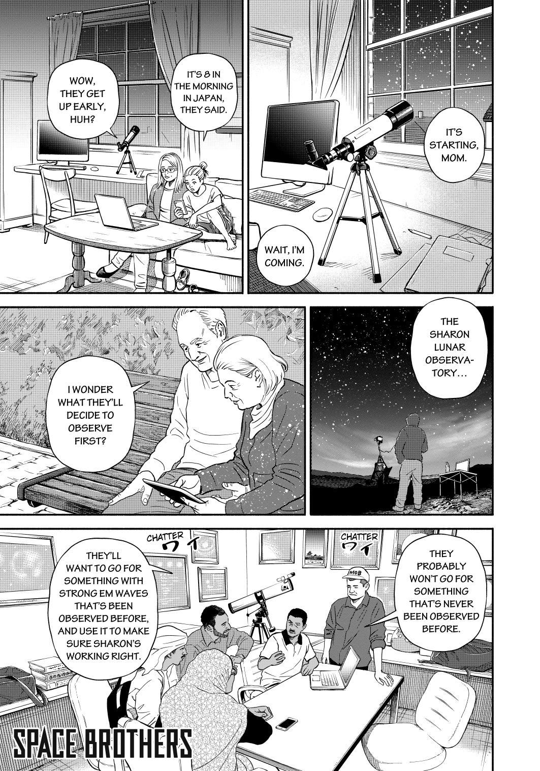 Uchuu Kyoudai Chapter 361 page 1 - Chapter 361