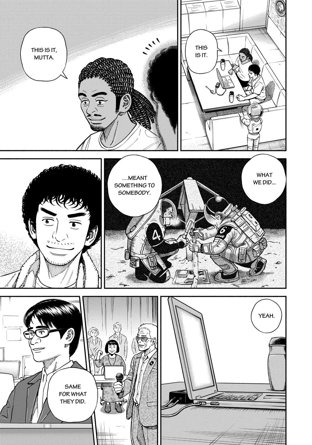 Uchuu Kyoudai Chapter 361 page 13 - Chapter 361