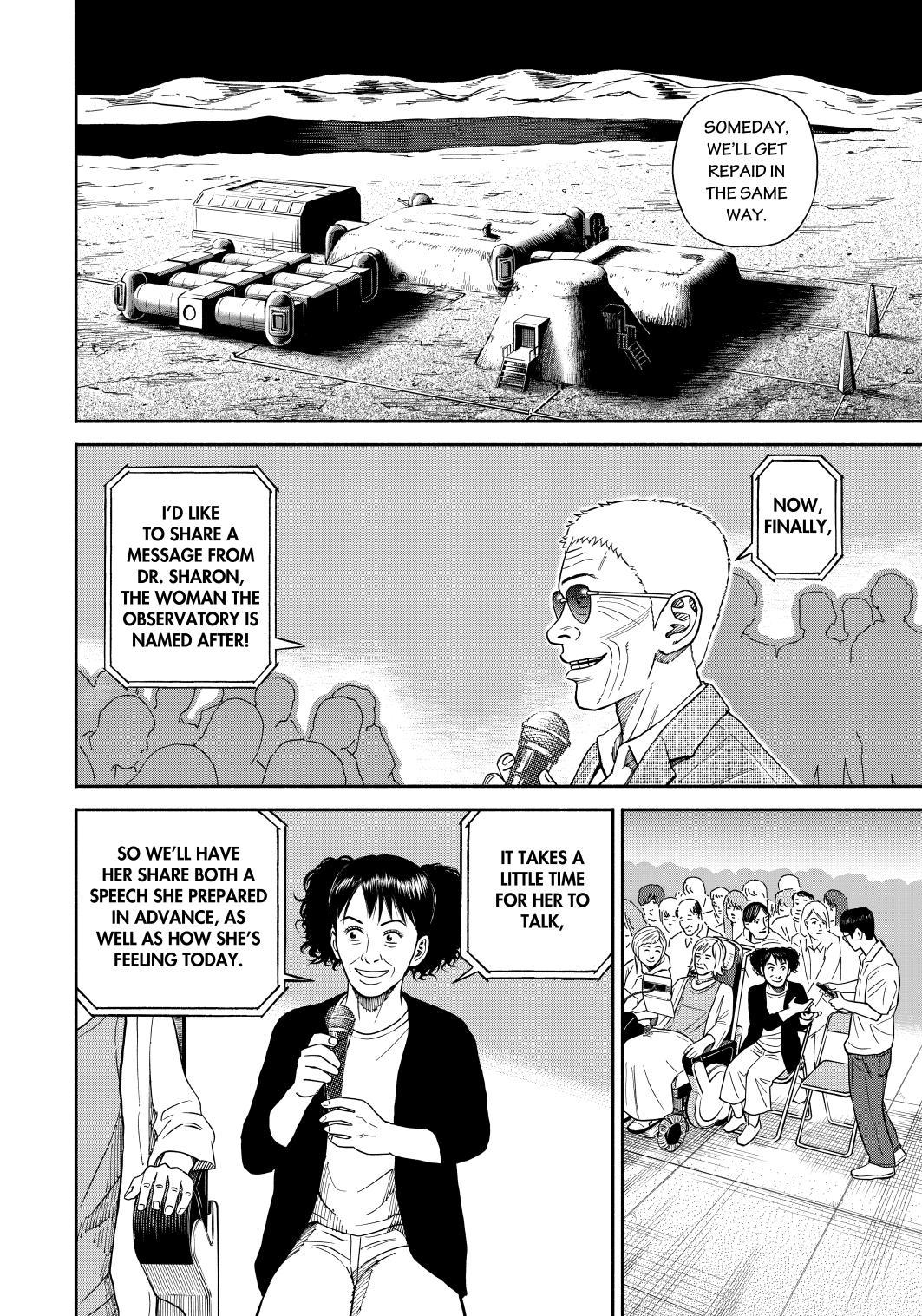 Uchuu Kyoudai Chapter 361 page 14 - Chapter 361