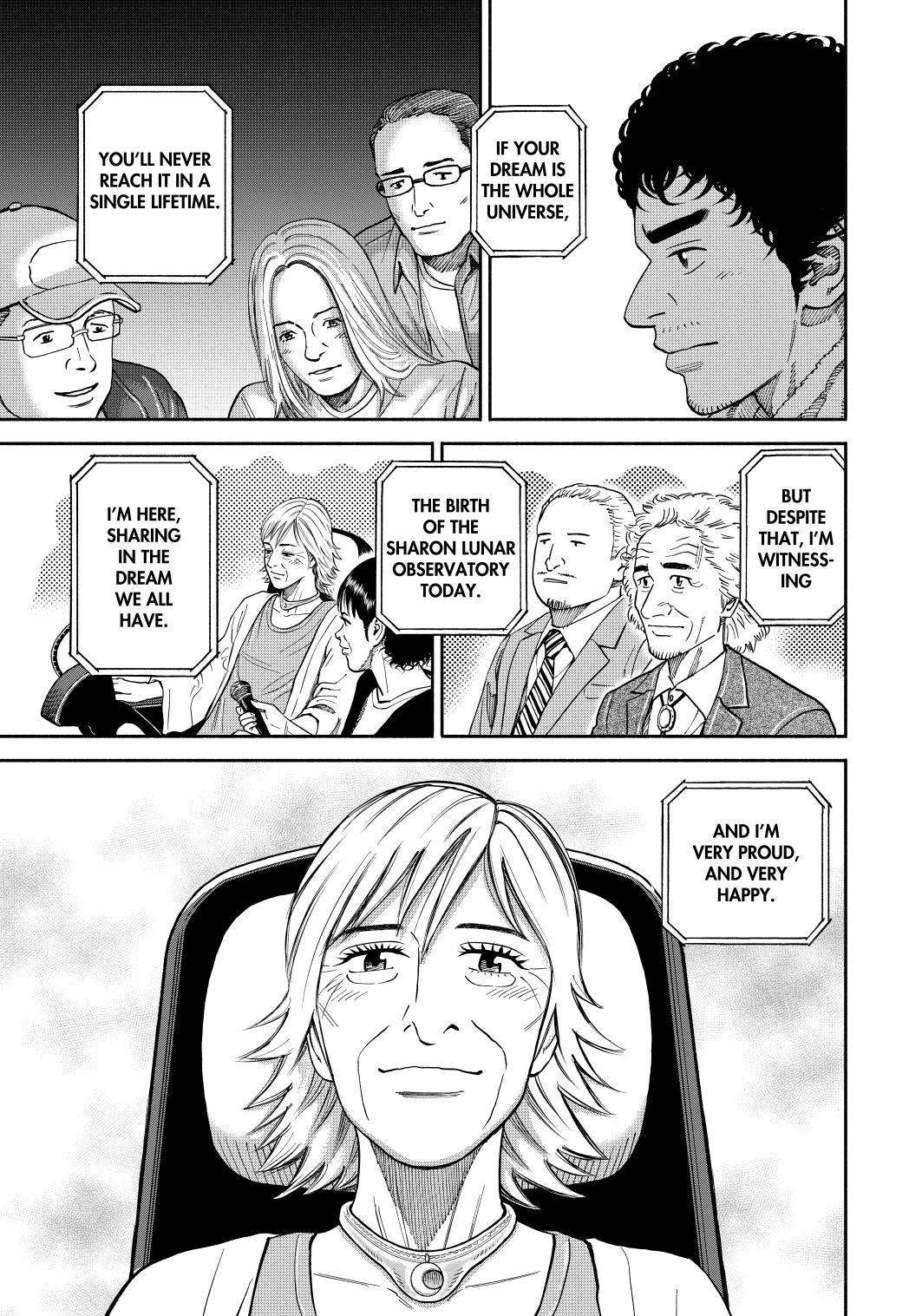 Uchuu Kyoudai Chapter 361 page 17 - Chapter 361