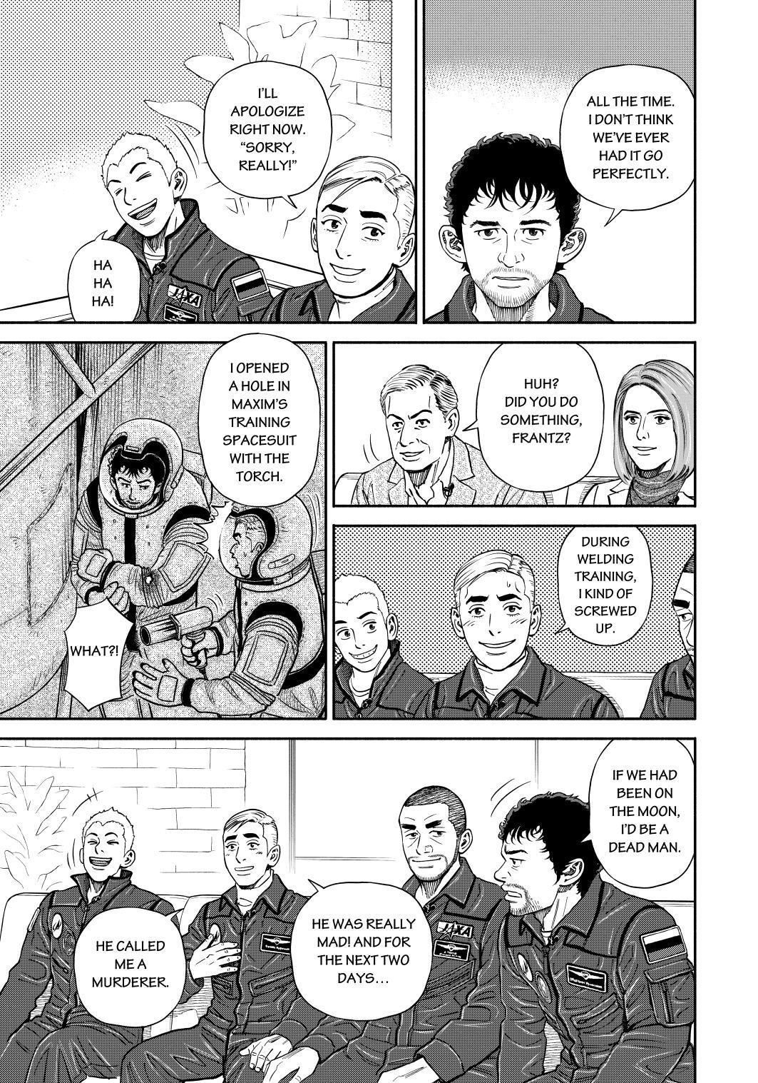 Uchuu Kyoudai Chapter 362 page 15 - Chapter 362