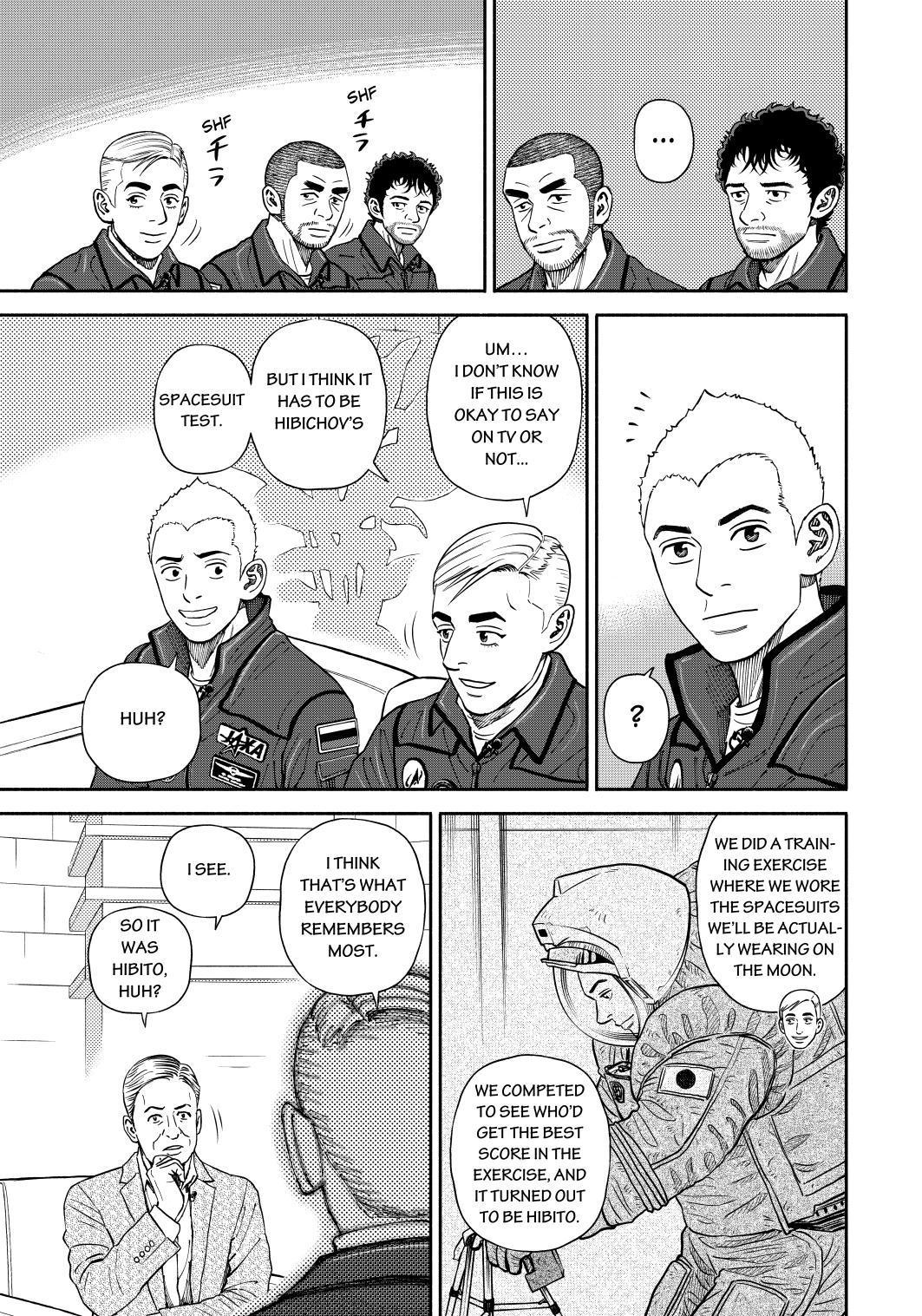Uchuu Kyoudai Chapter 362 page 17 - Chapter 362