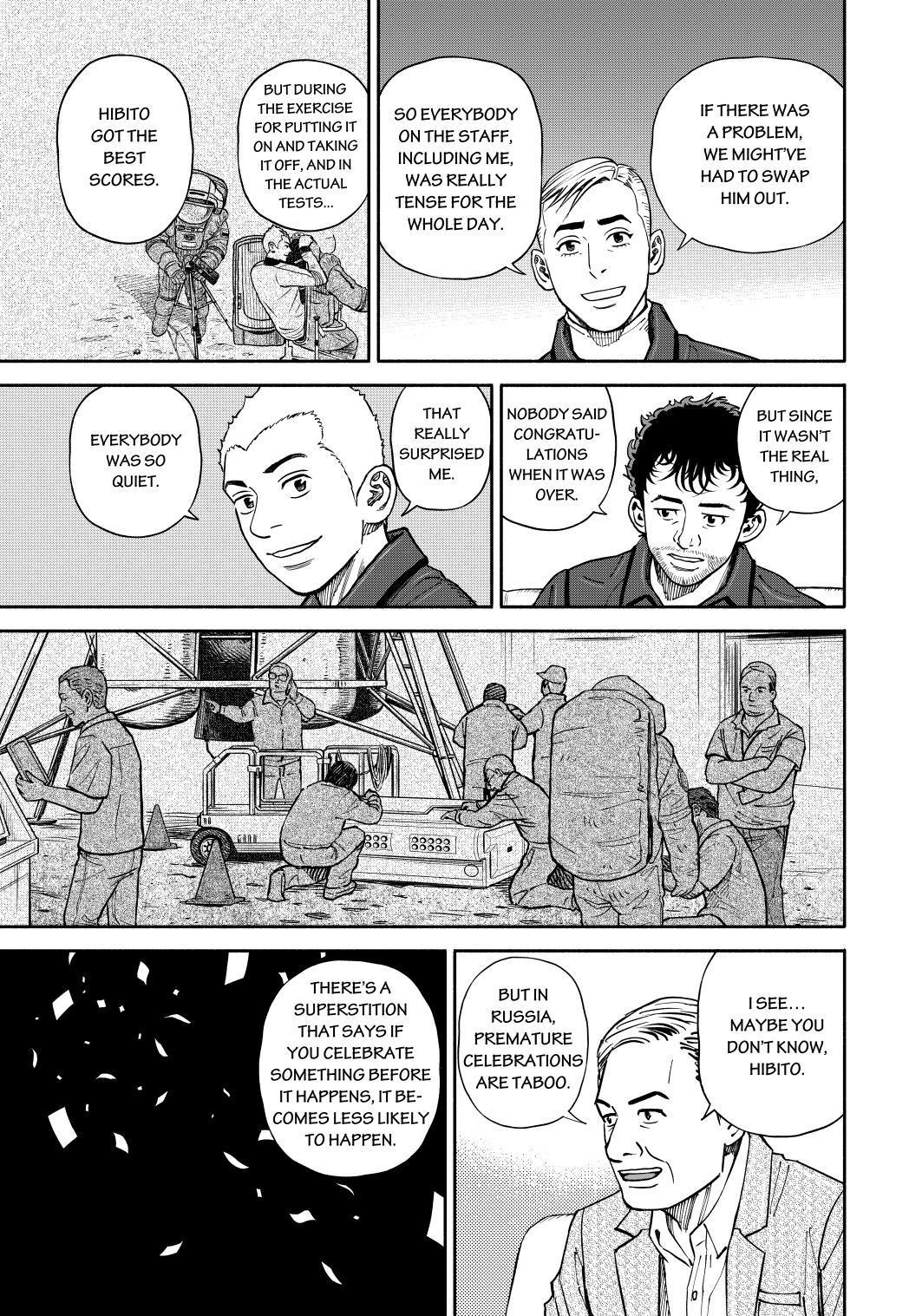 Uchuu Kyoudai Chapter 362 page 19 - Chapter 362