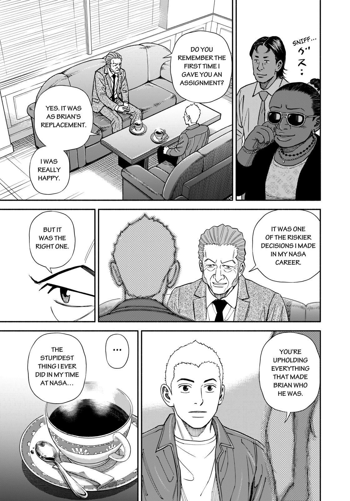 Uchuu Kyoudai Chapter 363 page 15 - Chapter 363