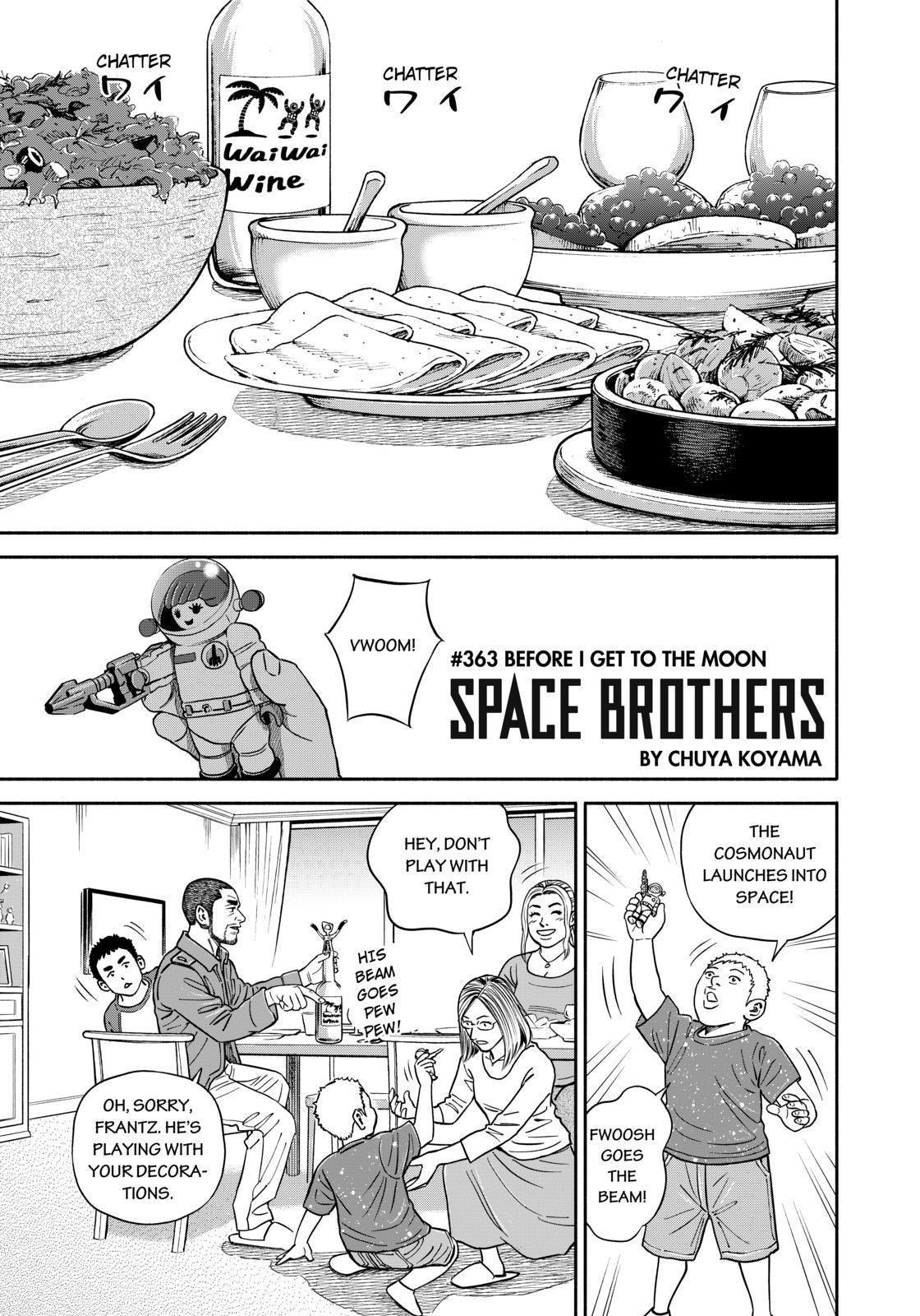 Uchuu Kyoudai Chapter 363 page 5 - Chapter 363