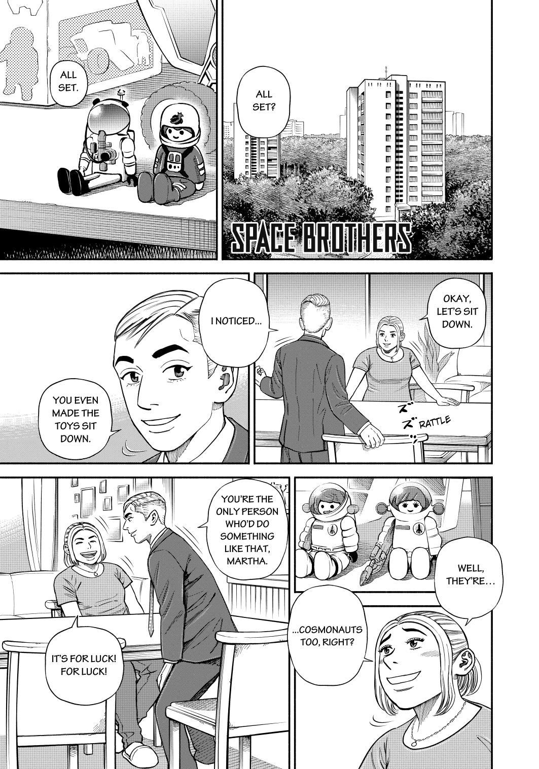 Uchuu Kyoudai Chapter 365 page 1 - Chapter 365