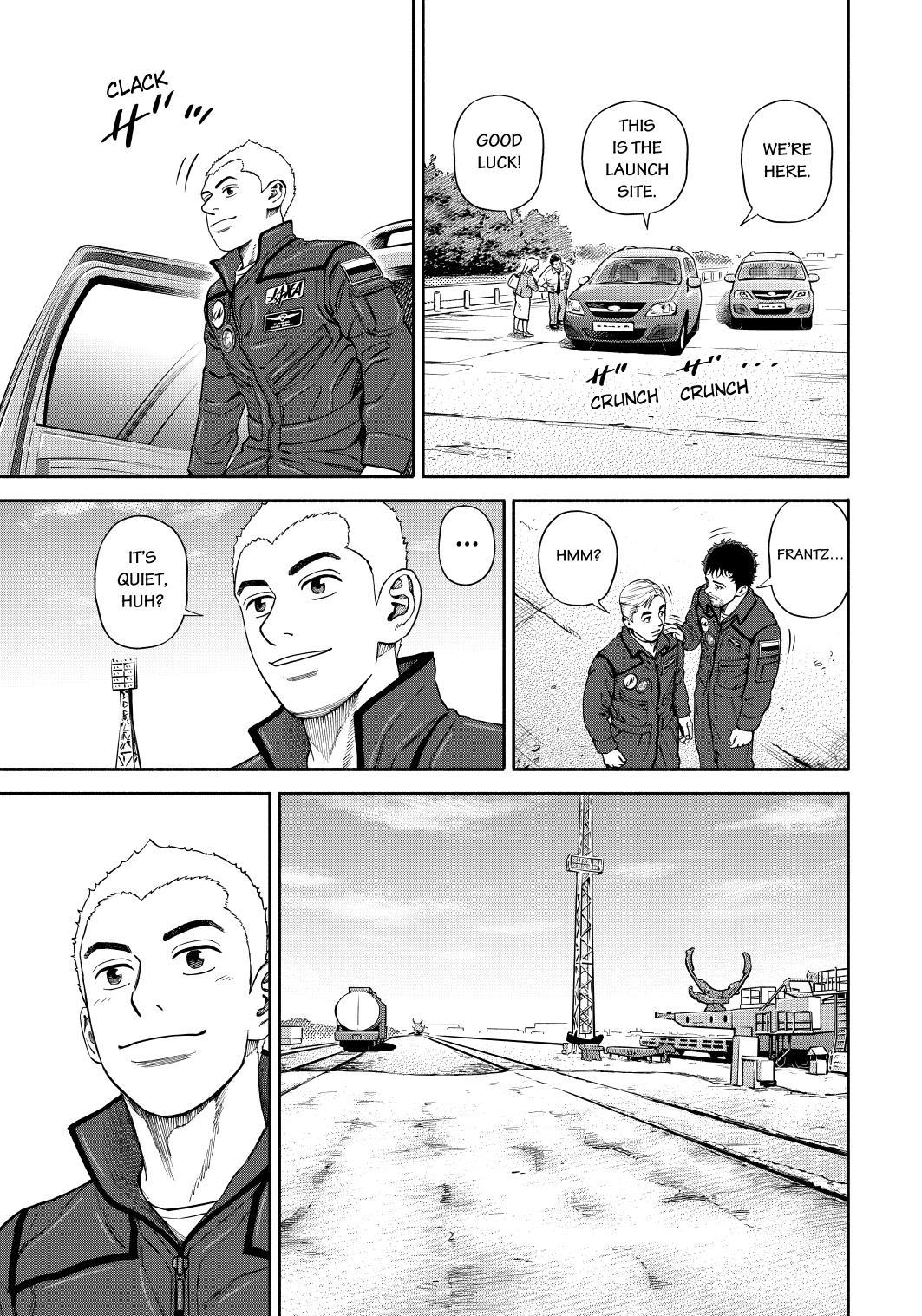 Uchuu Kyoudai Chapter 365 page 17 - Chapter 365