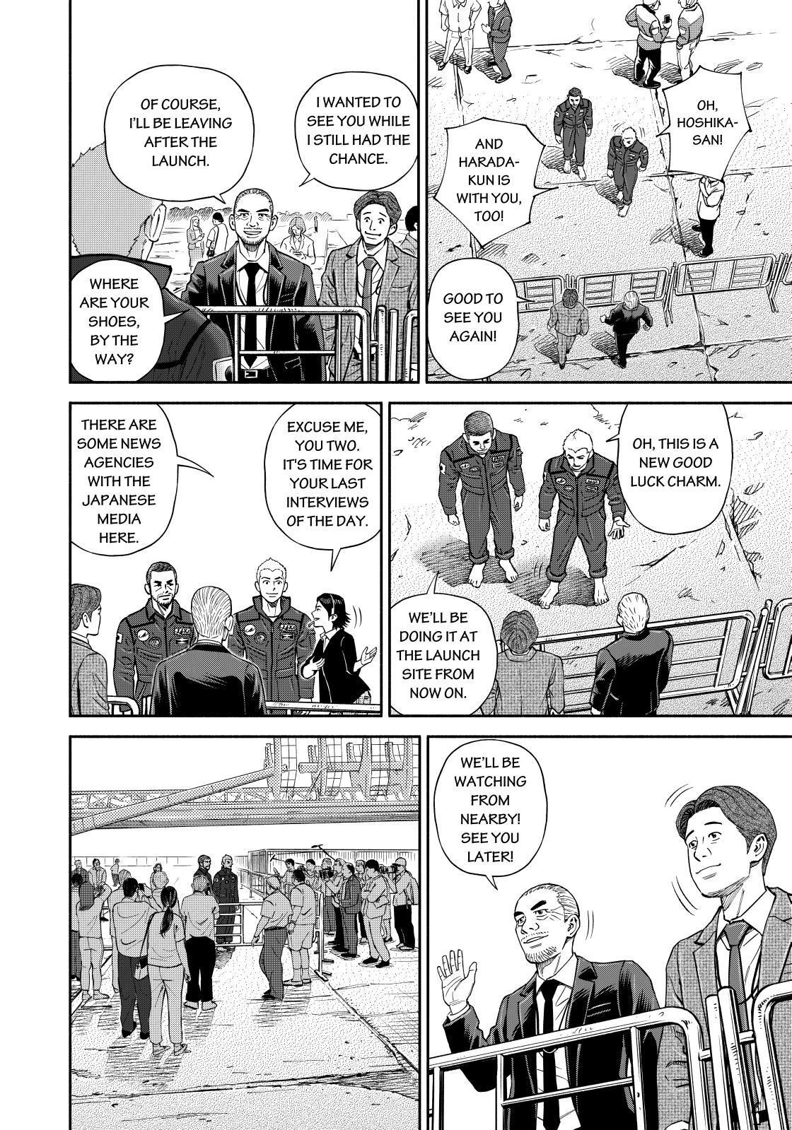 Uchuu Kyoudai Chapter 366 page 12 - Chapter 366