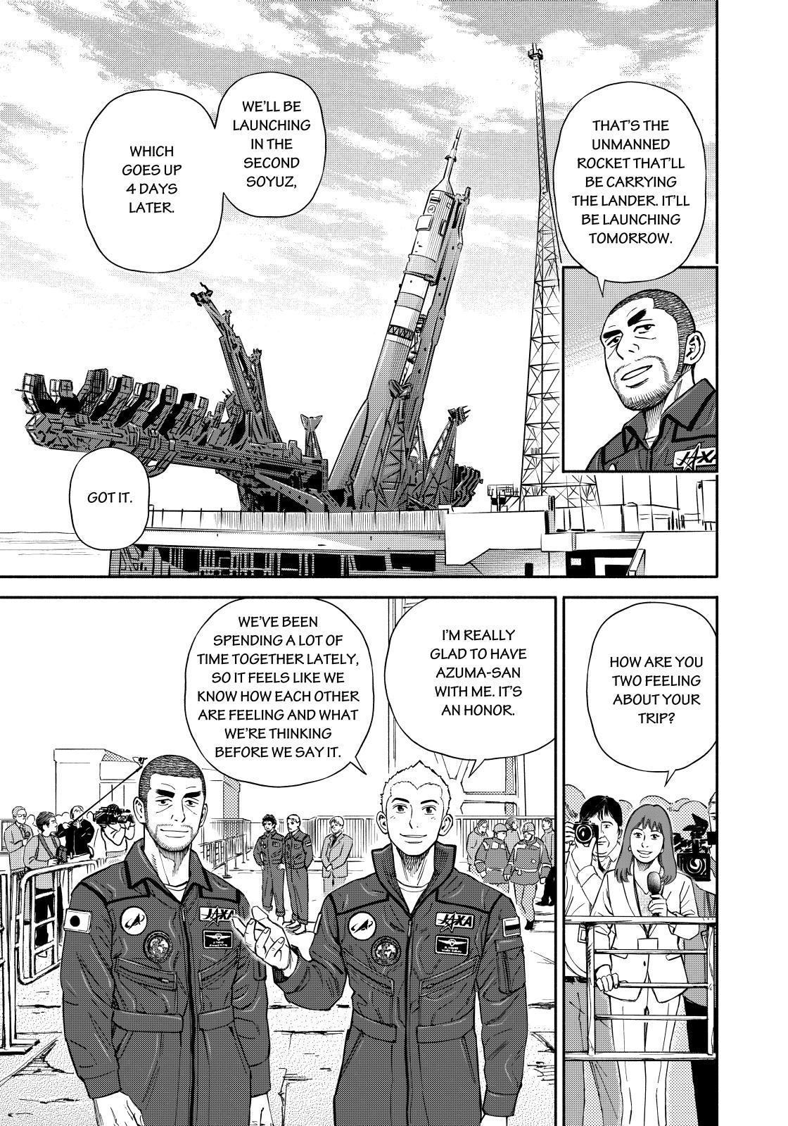 Uchuu Kyoudai Chapter 366 page 13 - Chapter 366