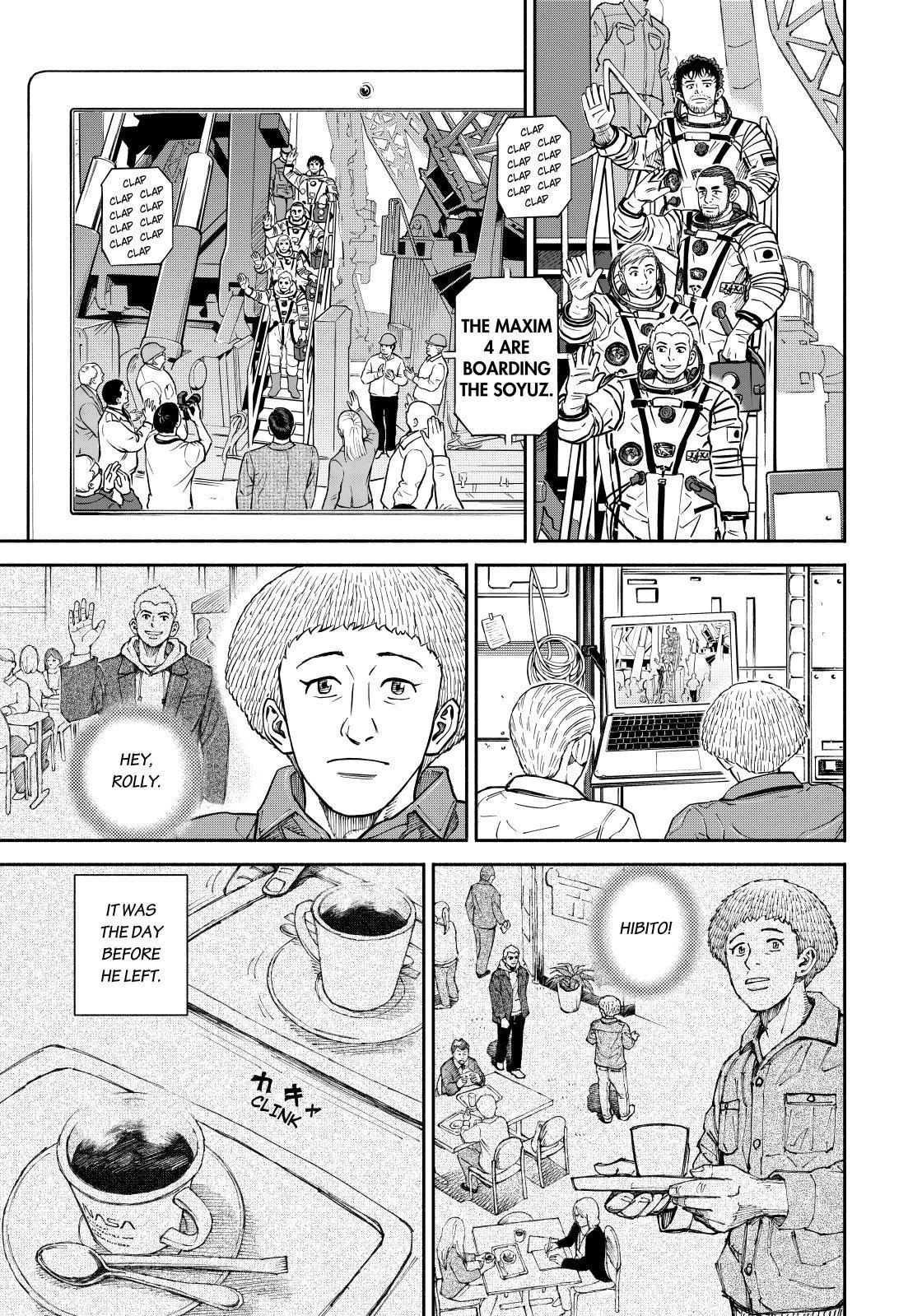 Uchuu Kyoudai Chapter 367 page 15 - Chapter 367