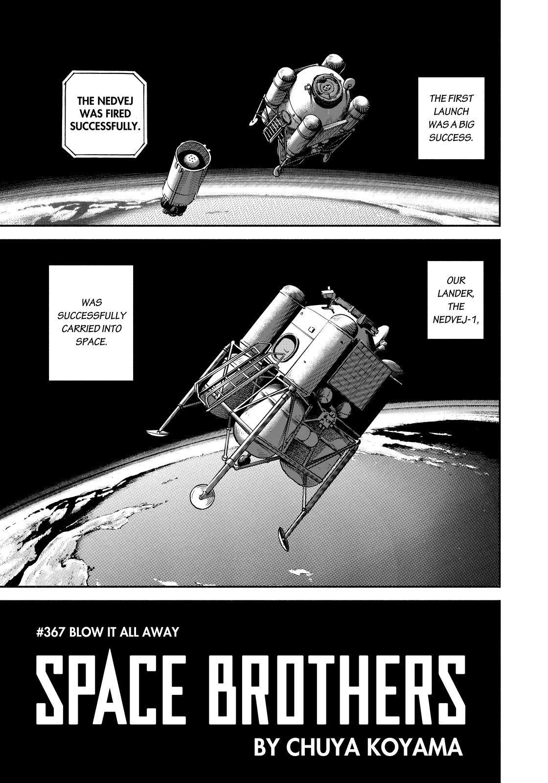 Uchuu Kyoudai Chapter 367 page 3 - Chapter 367