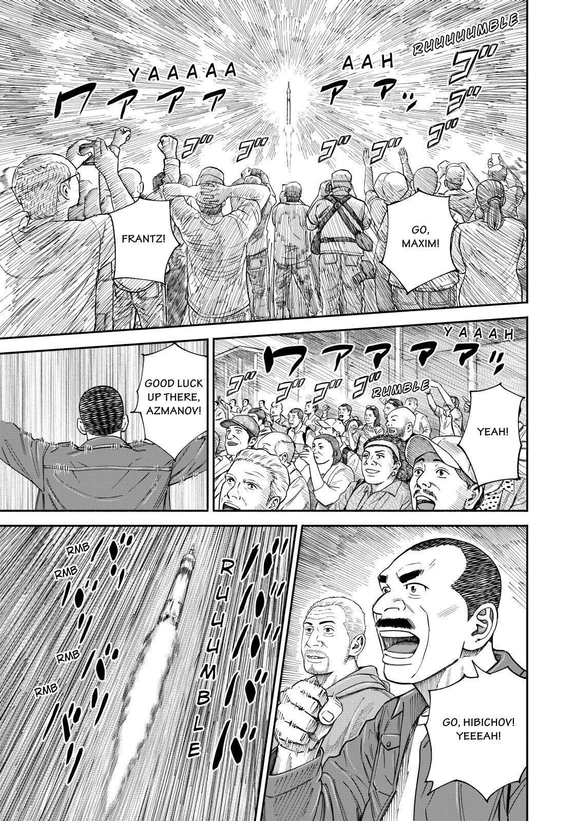 Uchuu Kyoudai Chapter 368 page 15 - Chapter 368
