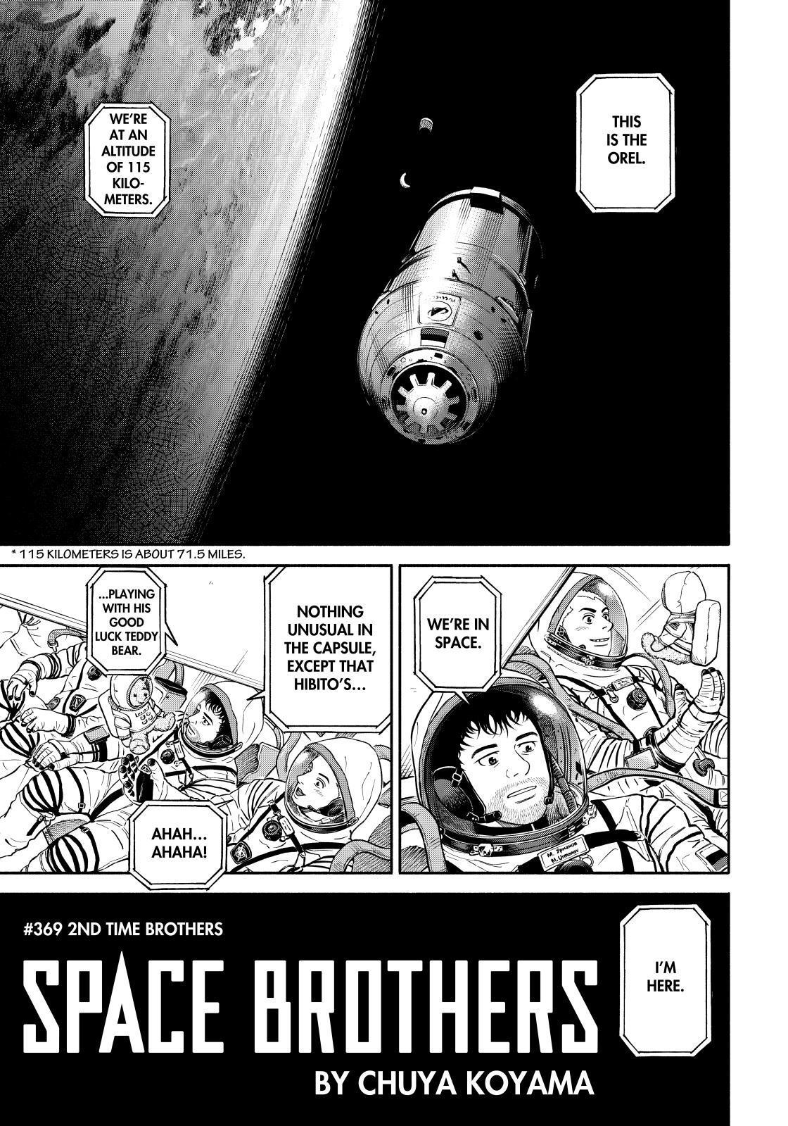Uchuu Kyoudai Chapter 369 page 1 - Chapter 369
