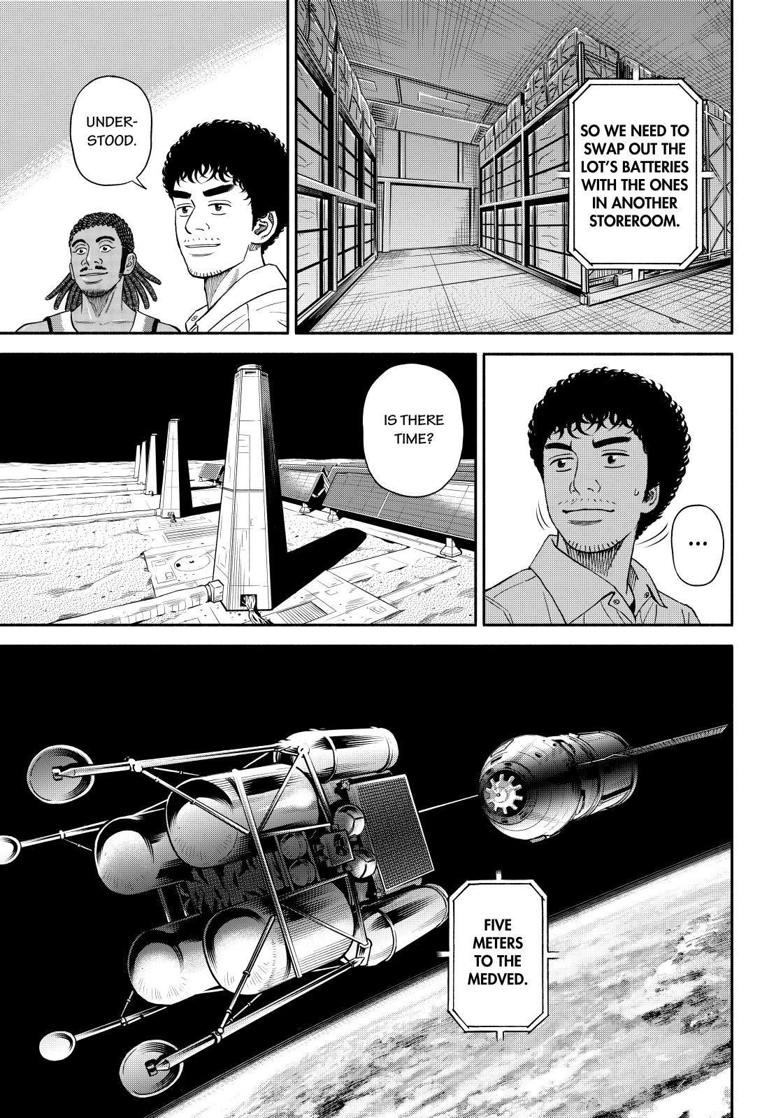 Uchuu Kyoudai Chapter 369 page 17 - Chapter 369