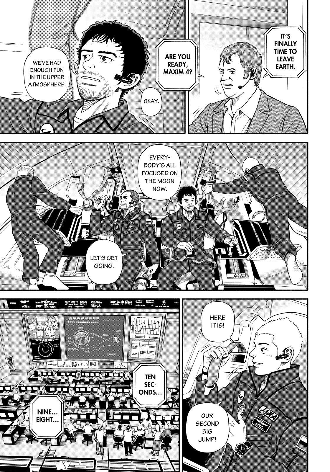 Uchuu Kyoudai Chapter 369 page 19 - Chapter 369